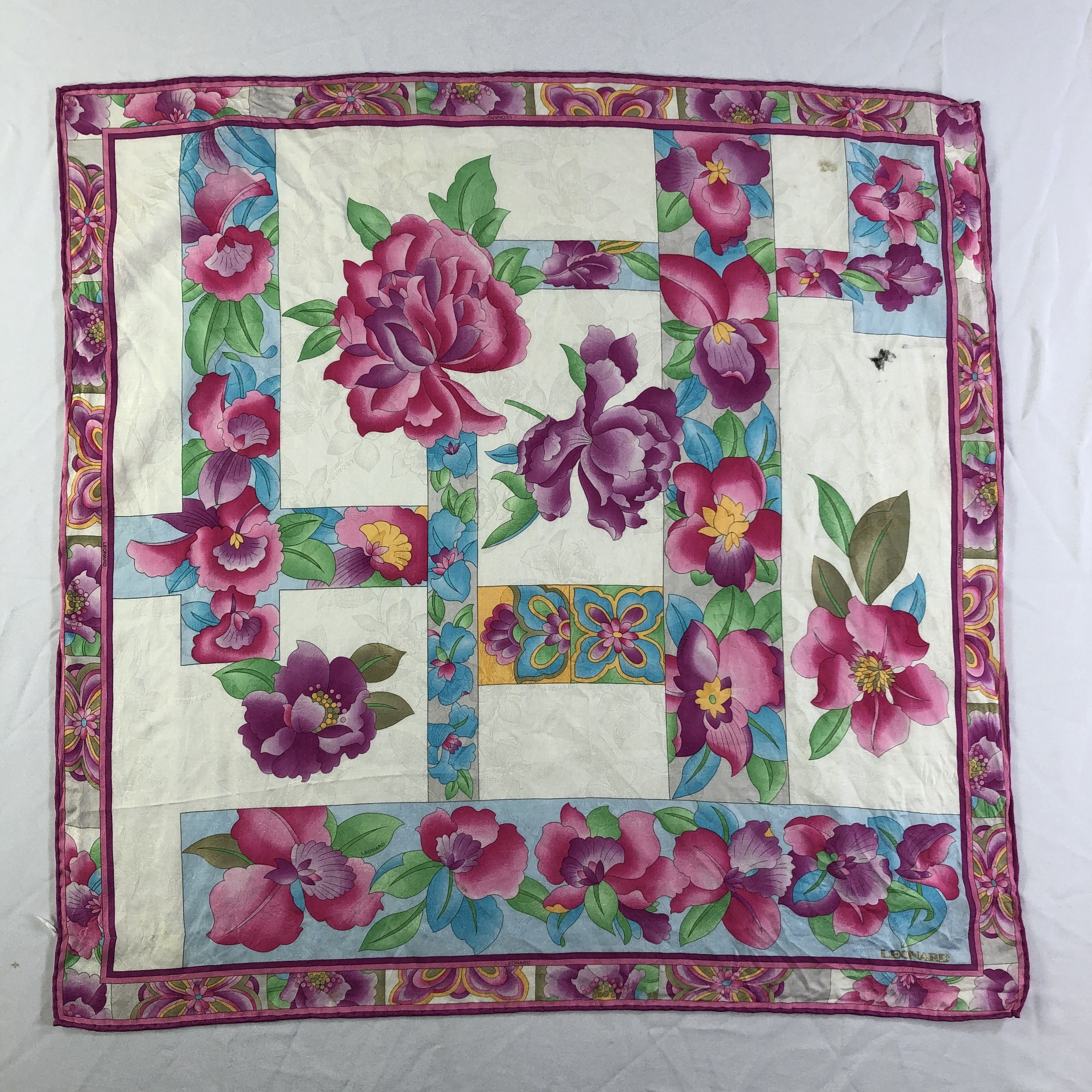 Vintage Vintage Leonard Silk Scarf Size ONE SIZE - 2 Thumbnail