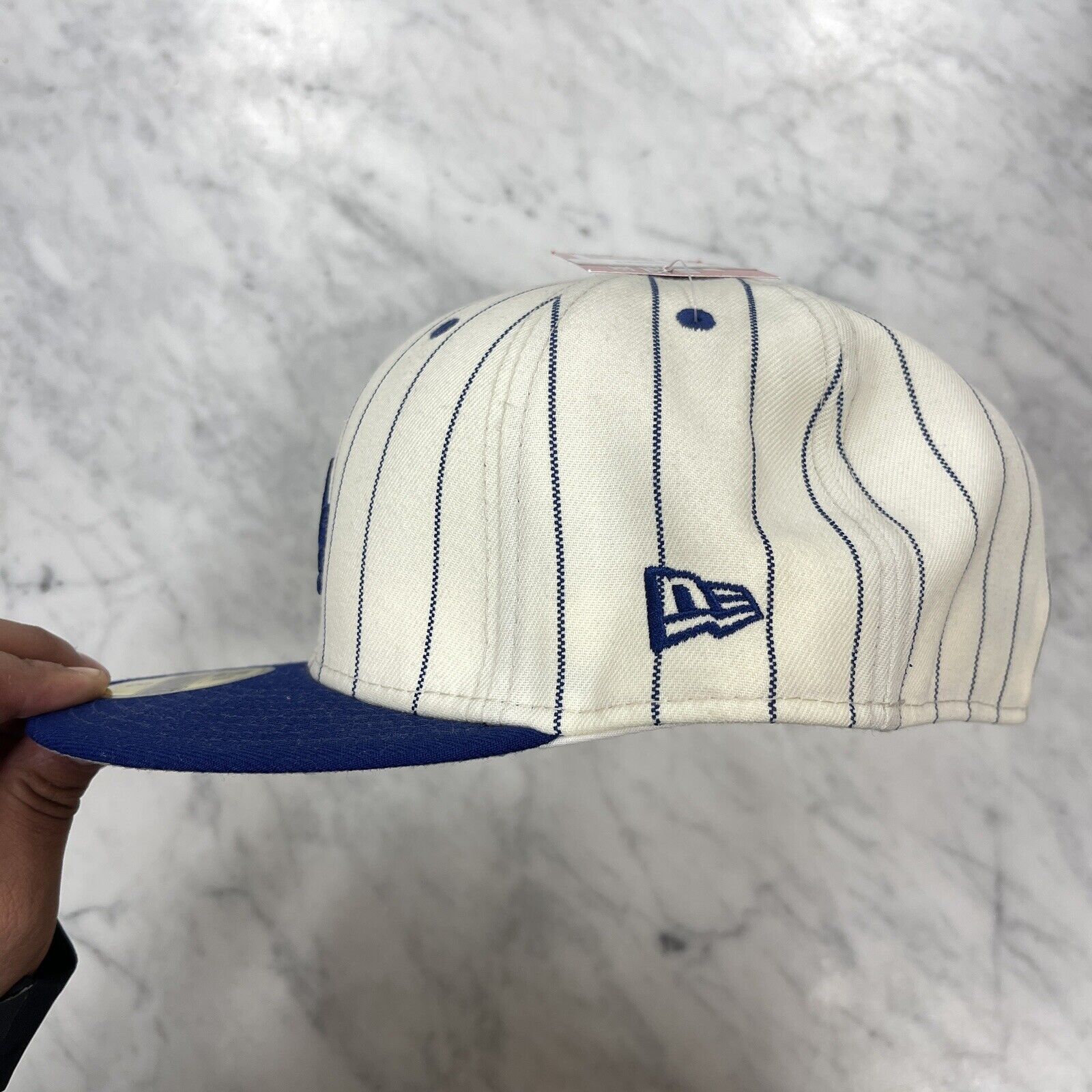 New Era Los Angeles Dodgers 1988 World Series Pin Striped Cap Hat 8 Size ONE SIZE - 4 Thumbnail