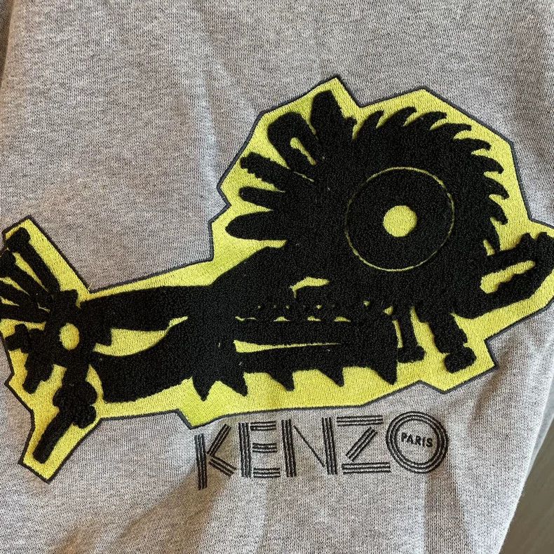 Kenzo KENZO Grey hoodie Size XL / US 12-14 / IT 48-50 - 3 Thumbnail
