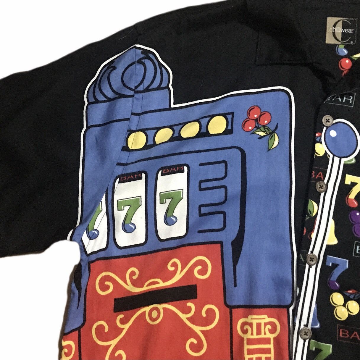 Jams World × Planet Hollywood × Vintage chili slot machine 777 shirt Size US XL / EU 56 / 4 - 5 Thumbnail
