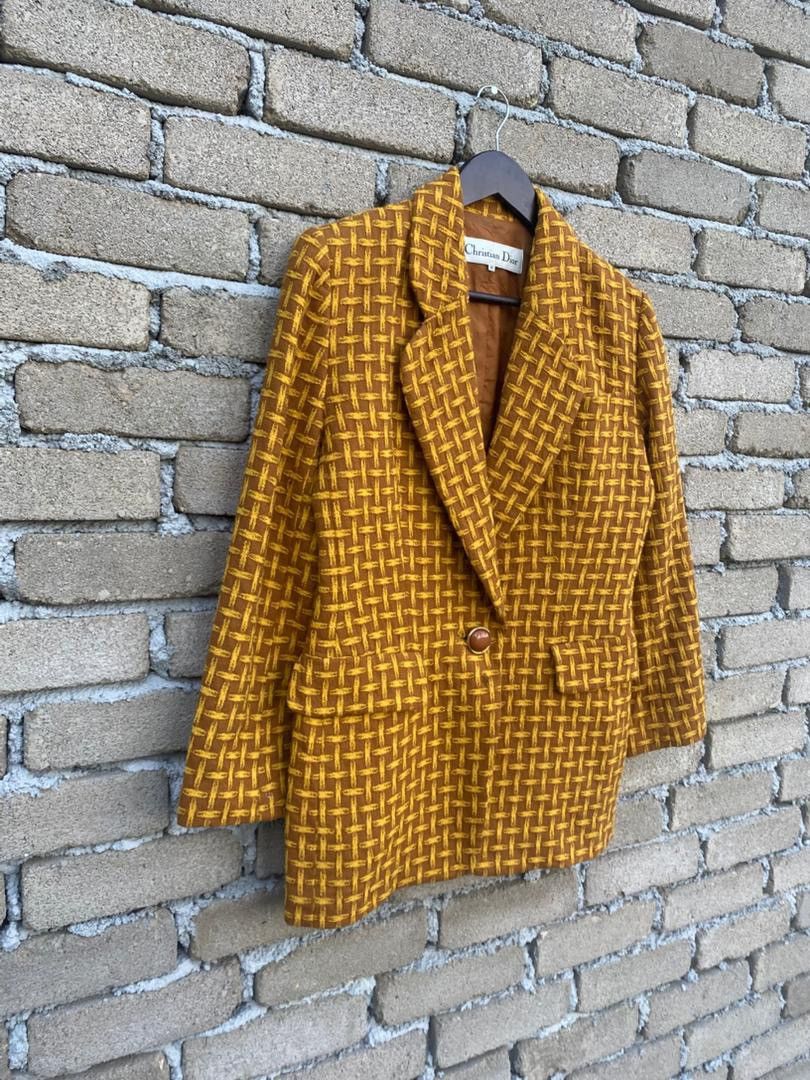 Christian Dior Monsieur Christian Dior Blazers For Womens Size M / US 6-8 / IT 42-44 - 3 Thumbnail