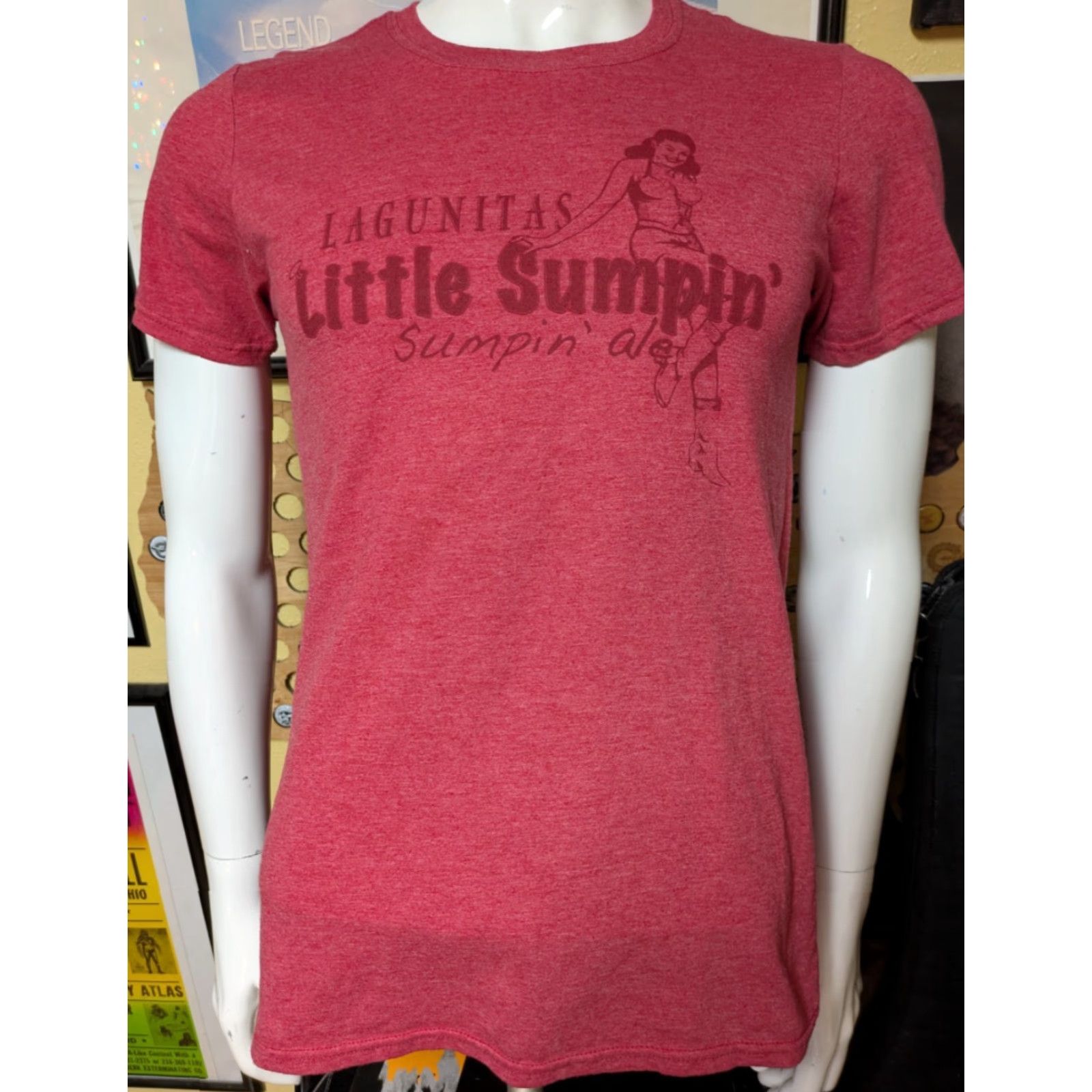 Gildan VINTAGE Lagunitas Brewing Co A Little Sumpin' Sumpin' Ale T Shirt Small Nice Size US S / EU 44-46 / 1 - 2 Thumbnail