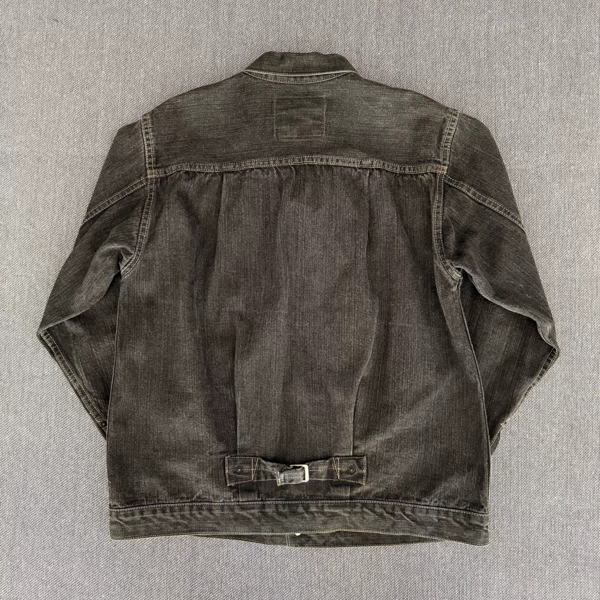 Tenderloin Tenderloin K-7 Black Washed Denim Jacket Size US L / EU 52-54 / 3 - 2 Thumbnail