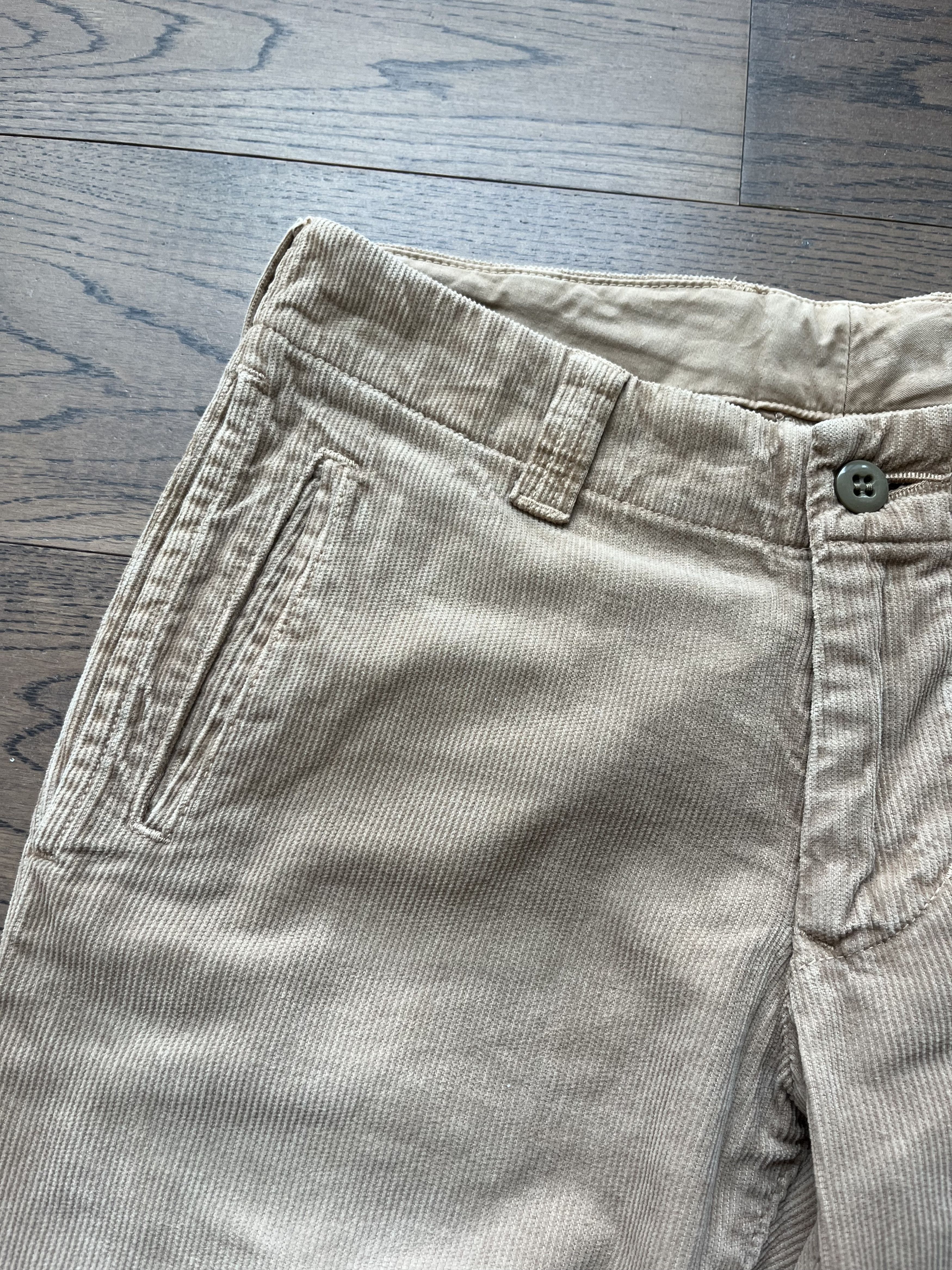 HOLLYWOOD RANCH MARKET Hollywood Ranch Market HRM Mens Brown Cotton Corduroy Pants Size US 30 / EU 46 - 15 Thumbnail