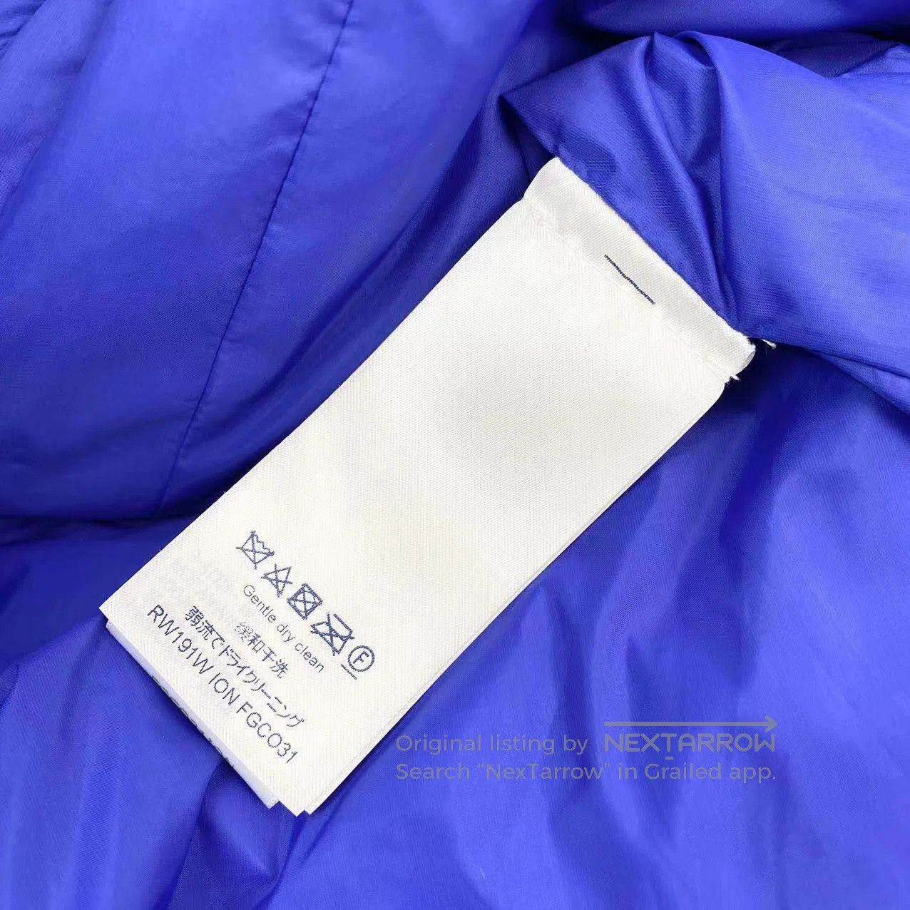 Louis Vuitton Louis Vuitton Blue down jacket| Size XS / US 0-2 / IT 36-38 - 4 Thumbnail