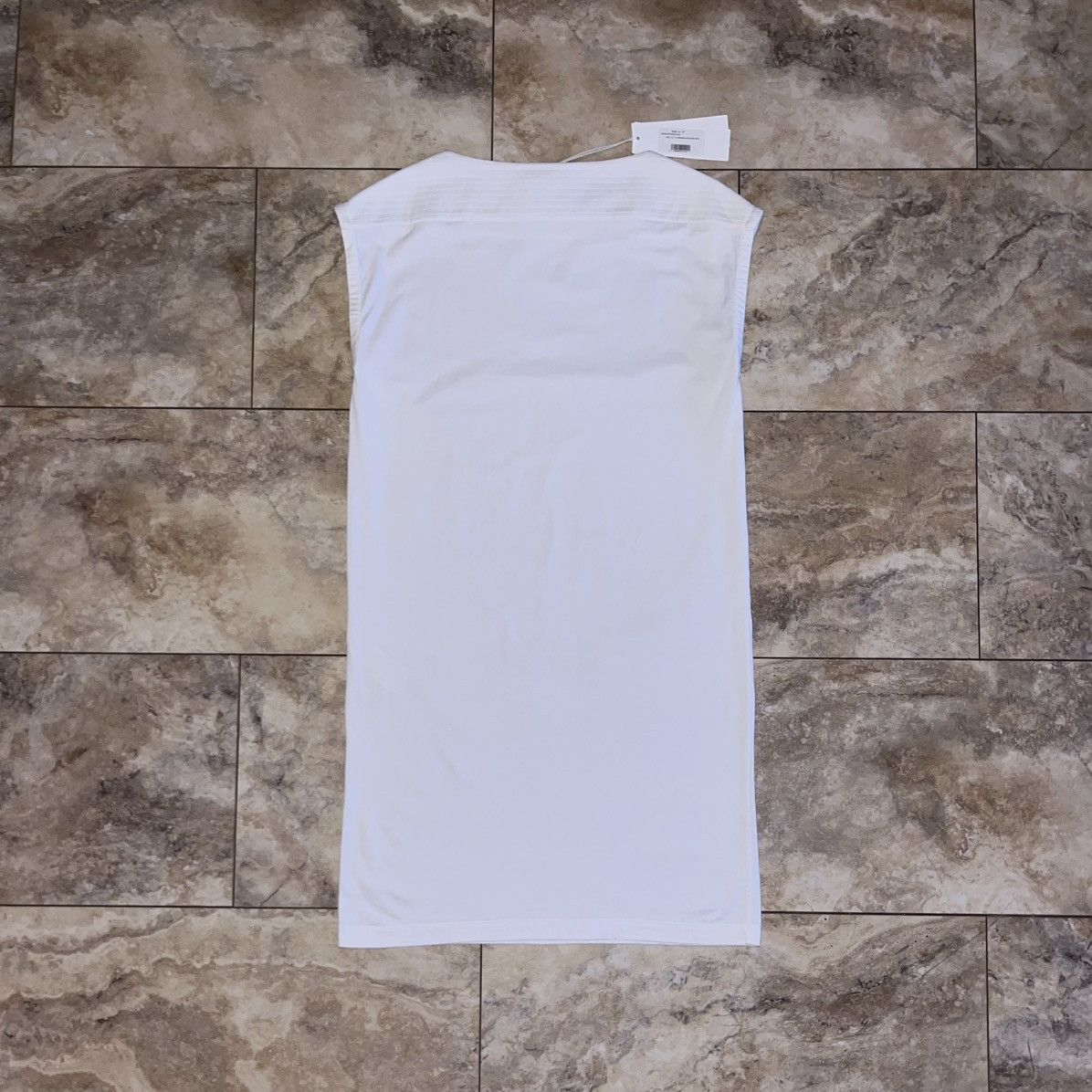 A_PLAN_APPLICATION A_PLAN_APPLICATION Quilted Shoulder Dress White Size Small Size S / US 4 / IT 40 - 2 Thumbnail