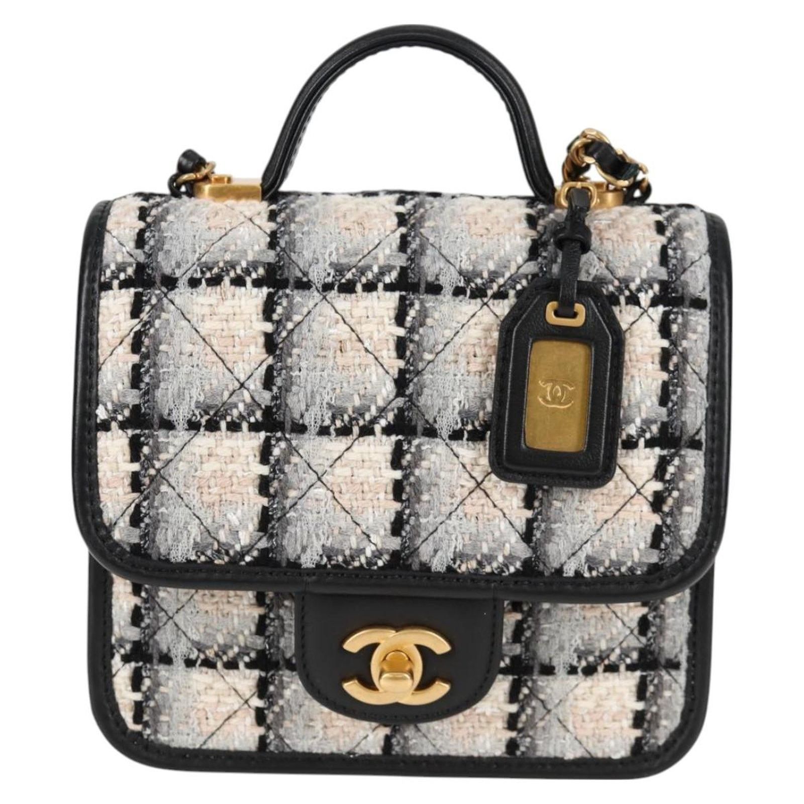 Chanel White Leather Single Flap