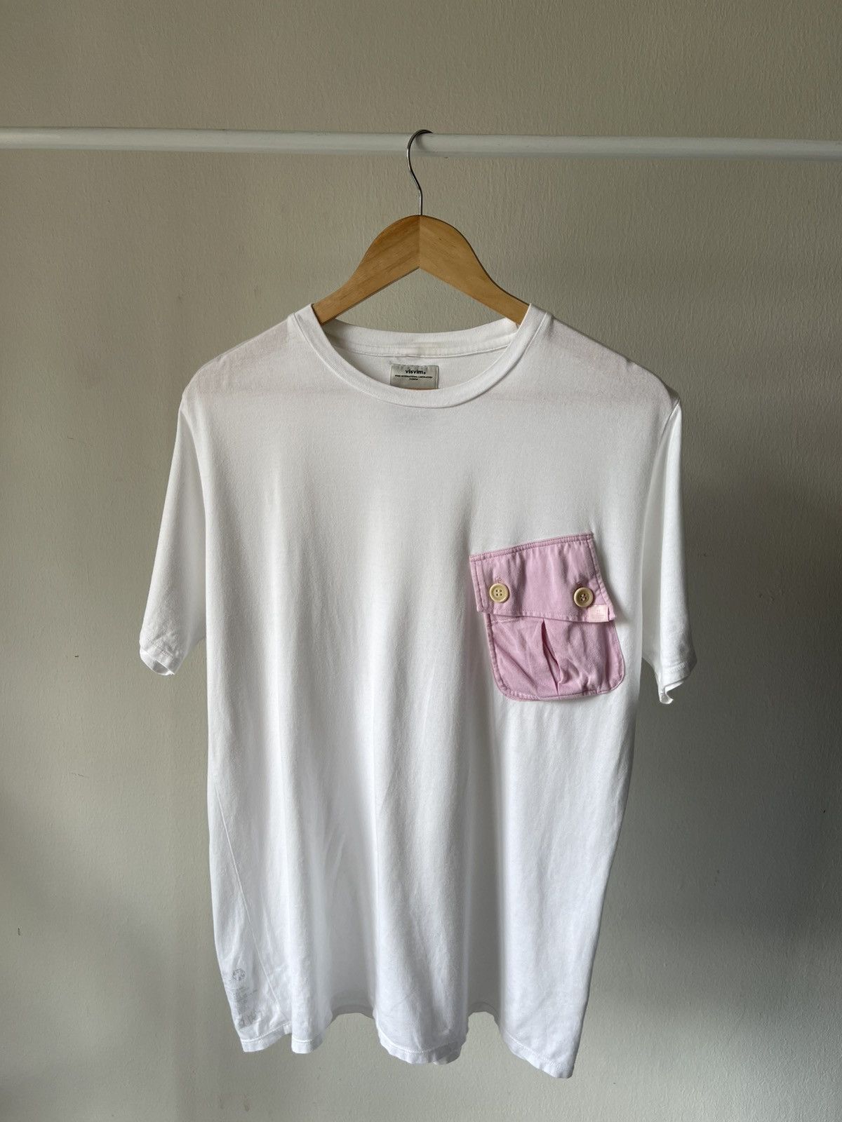 Visvim Pink Pocket Tee