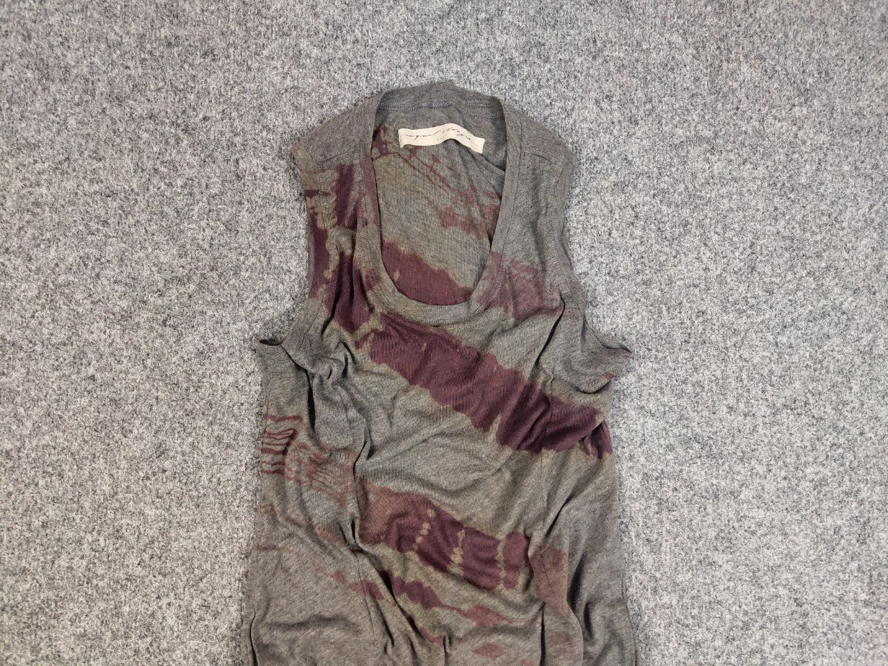 Other Raquel Allegra Hand Made USA A Line Light Gray Art Dress Size M / US 6-8 / IT 42-44 - 5 Thumbnail