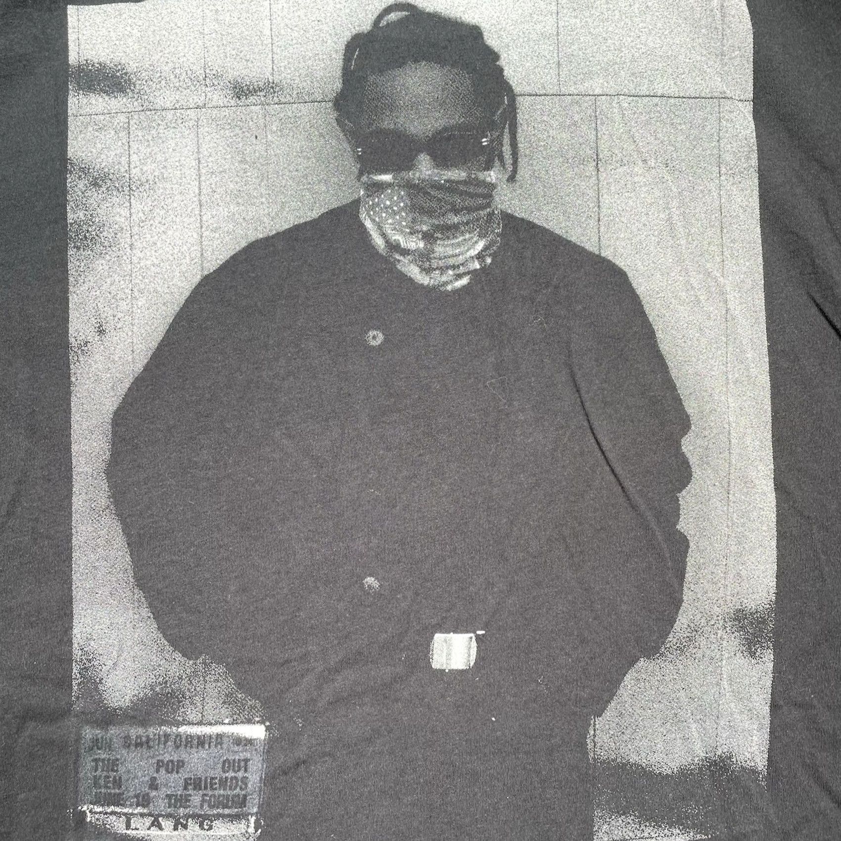 Vintage Kendrick Lamar Shirt Mens 3XL The Pop Out The Forum Not Like Us PARKING LOT TEE Hip-Hop Black Short Sleeve OKLama T-Shirt Size US XXL / EU 58 / 5 - 7 Thumbnail