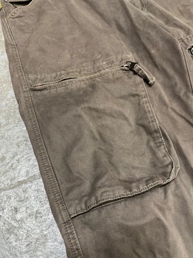 Armani 2000s Armani Multi Pockets Cargo Olive Obscure Pants Size US 34 / EU 50 - 8 Thumbnail