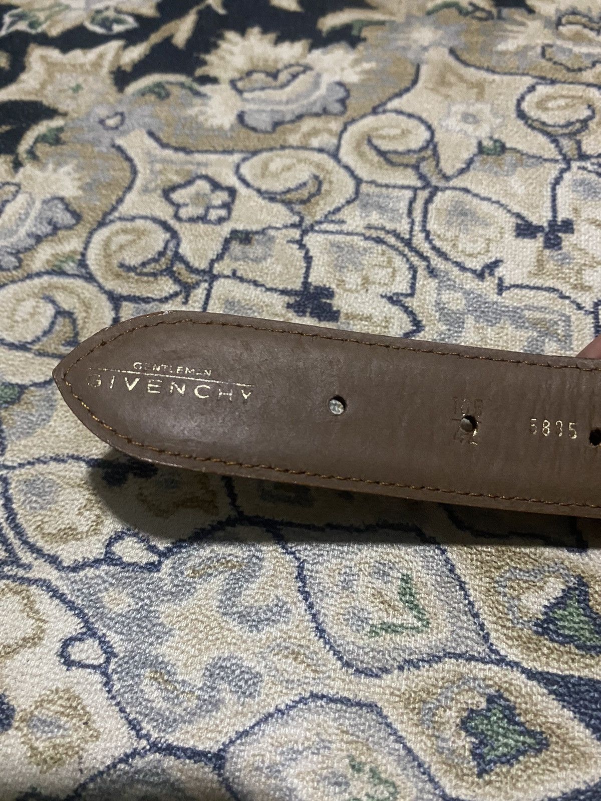 Givenchy OG Givenchy Webbed Knitted Woven Retro Belt Size ONE SIZE - 4 Thumbnail