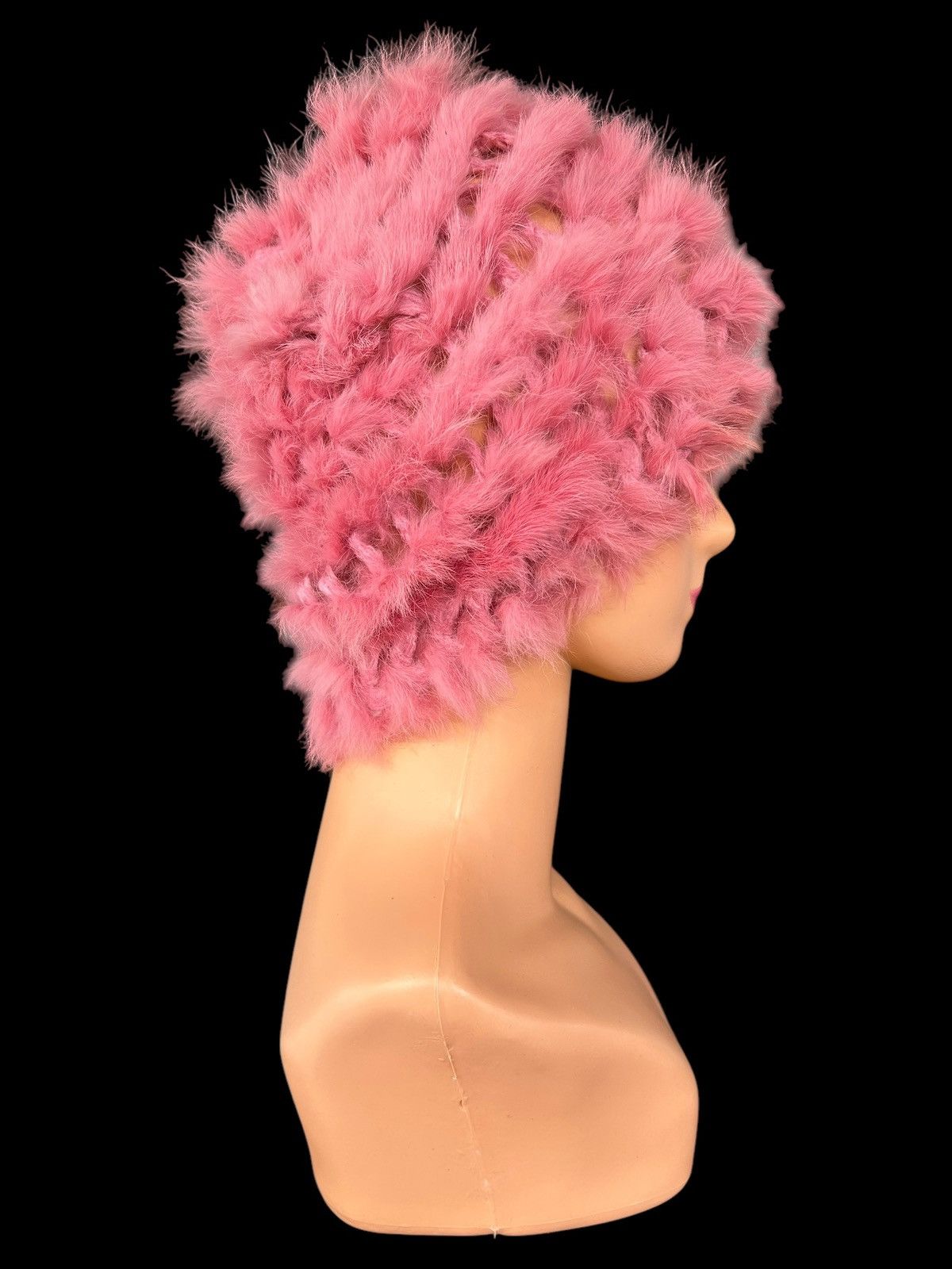 Japanese Brand × Kapital × Vintage Cantwo Japanese Style Distressed Hairy Fur Beanie Hats Size ONE SIZE - 4 Thumbnail