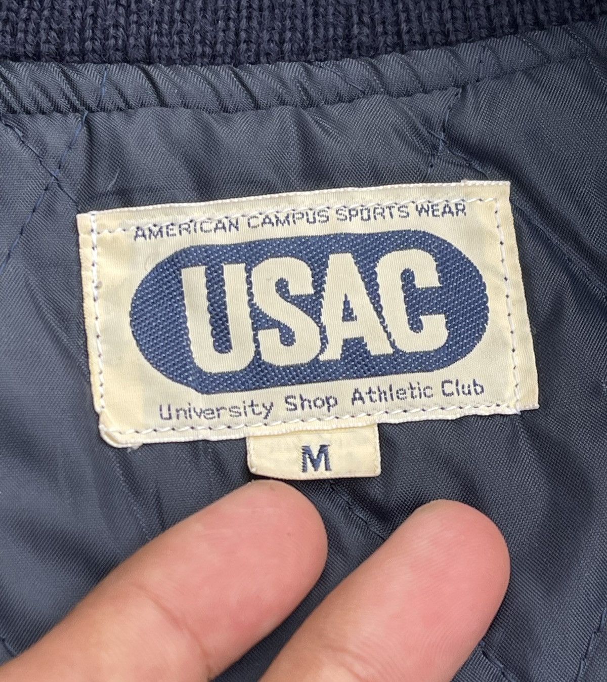 Vintage 🔥Vintage USAC American Campus Varsity Jacket Size US M / EU 48-50 / 2 - 7 Thumbnail