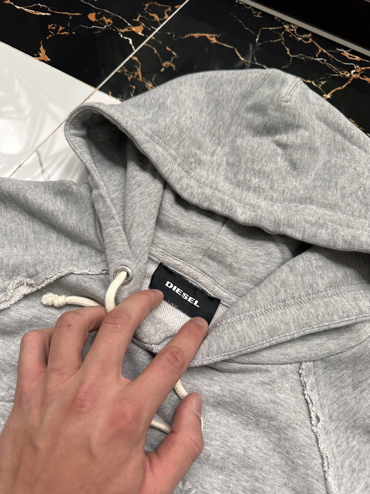 Diesel × Vintage DIESEL VINTAGE BIG LOGO STREETWEAR HOODIE Size US M / EU 48-50 / 2 - 5 Thumbnail