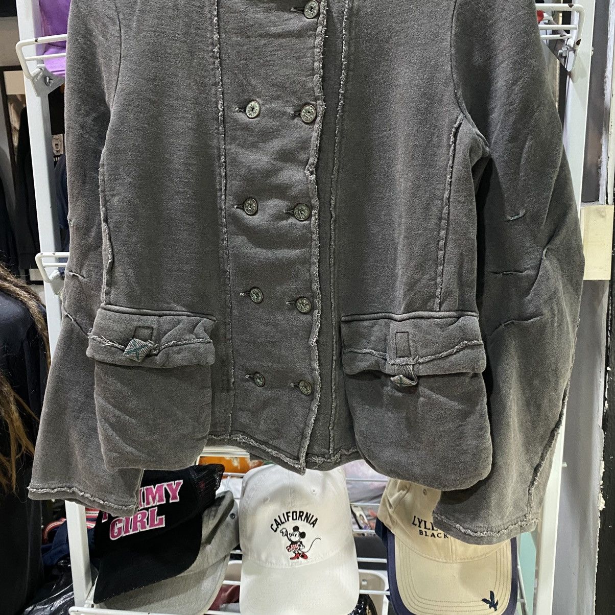 Marithe + Francois Girbaud × Vintage VINTAGE‼️Deconstructed Women’s military-style casual jacket Size S / US 4 / IT 40 - 4 Thumbnail
