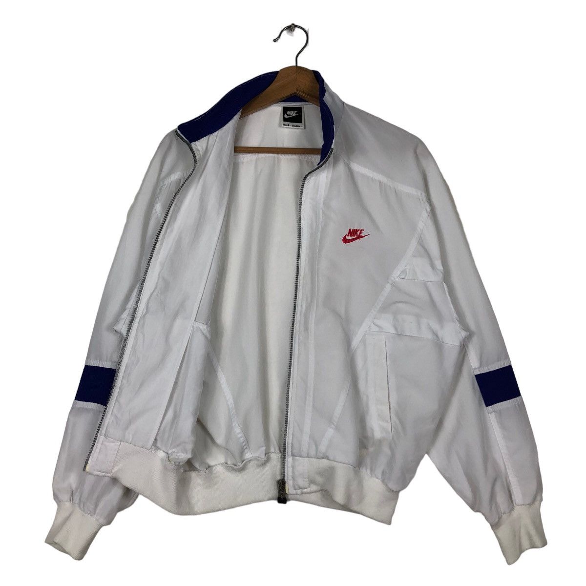 Nike 🔥90’s Bomber Jacket Nike Big Swoosh Size US M / EU 48-50 / 2 - 9 Thumbnail
