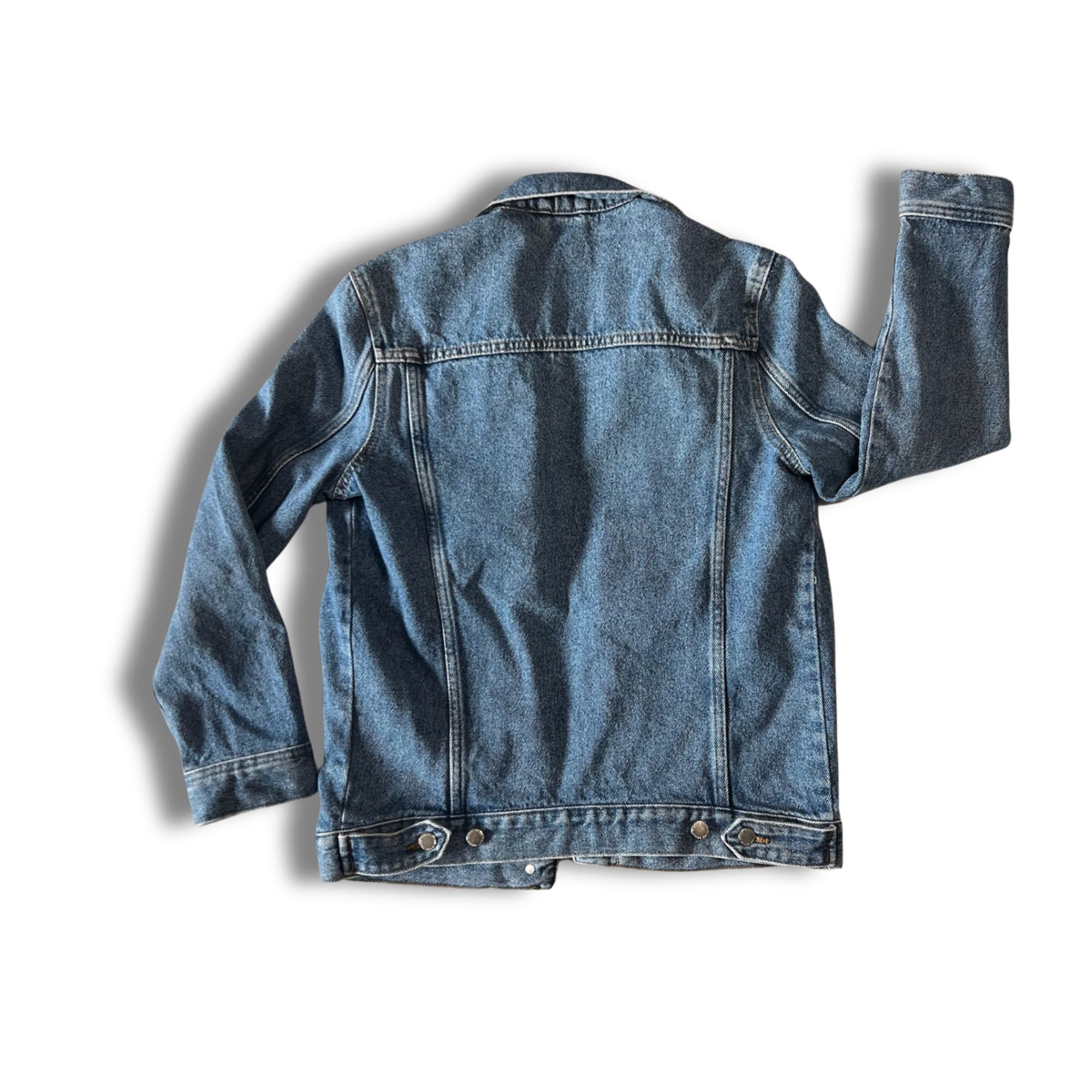 H&M H&M Divided Mens Denim Jacket Size 2 Classic Blue Casual Sty Size US S / EU 44-46 / 1 - 3 Thumbnail