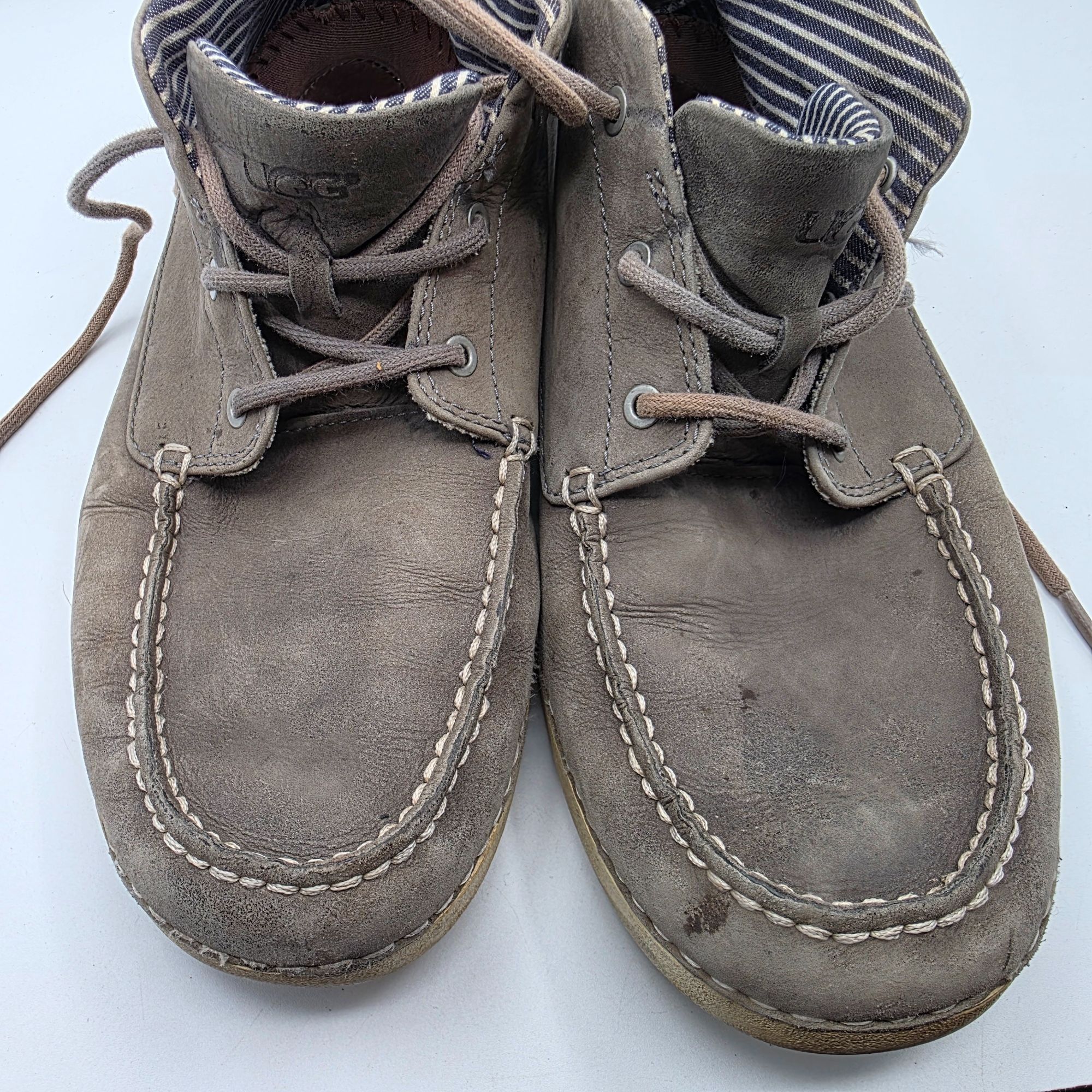 Ugg UGG Kaldwell Mens Size 9.5 Gray Chukka Ankle Boots Vibram So Size US 9.5 / EU 42-43 - 11 Thumbnail