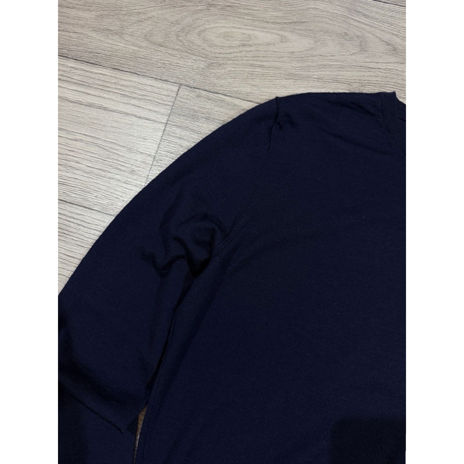 Vintage Maurizio Baldassari Wool Sweater Navy Crew Neck Mens Size S Size US S / EU 44-46 / 1 - 6 Thumbnail