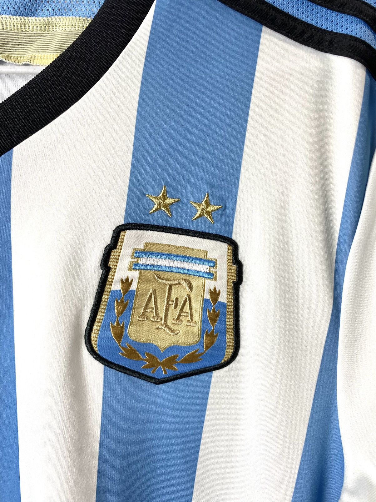Adidas Vintage Adidas Argentina Soccer Jersey T Shirt Football Size US M / EU 48-50 / 2 - 5 Thumbnail