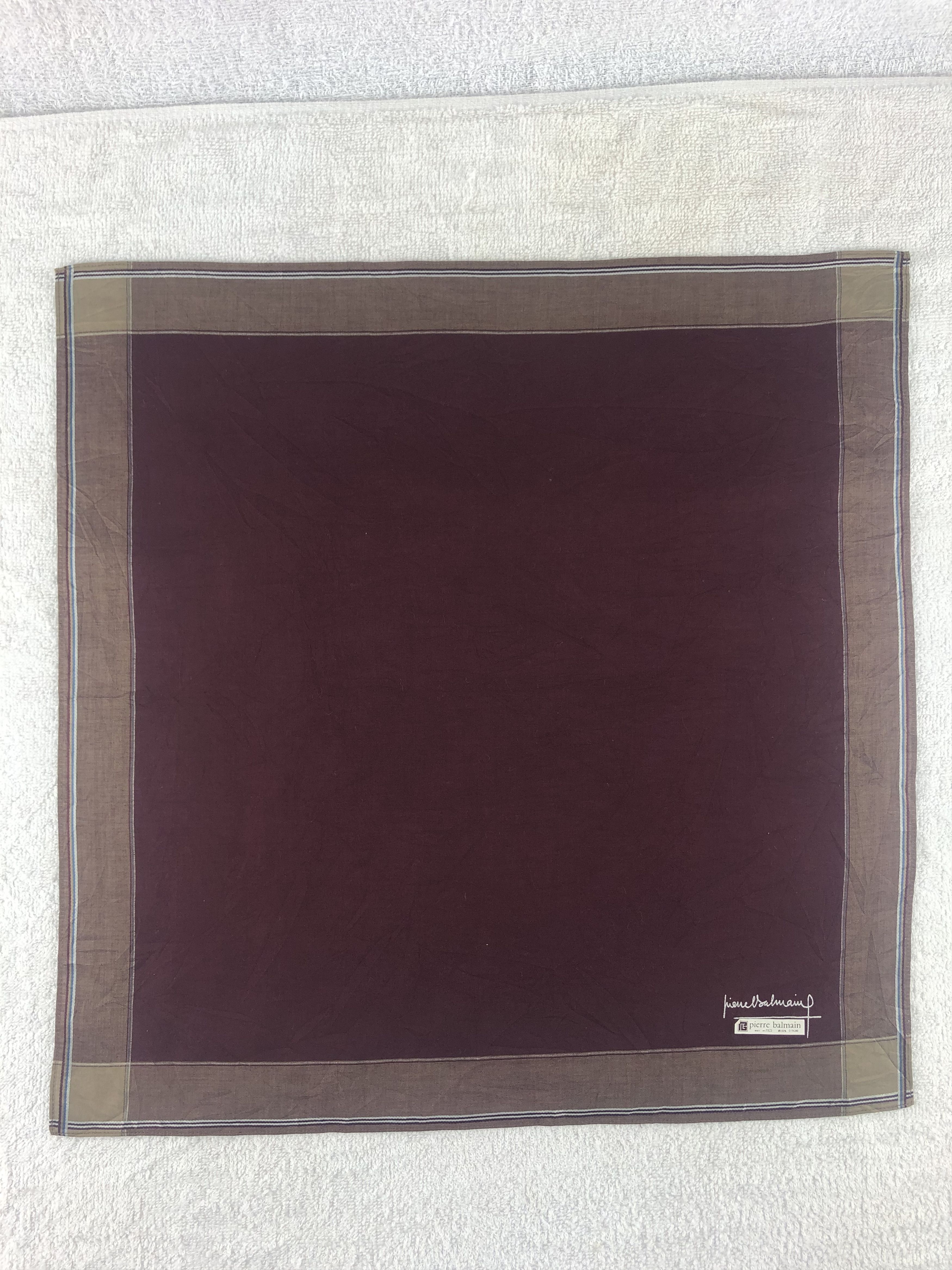 Pierre Balmain × Vintage Pierre Balmain Handkerchief / Bandana / Neckerchief Size ONE SIZE - 3 Thumbnail