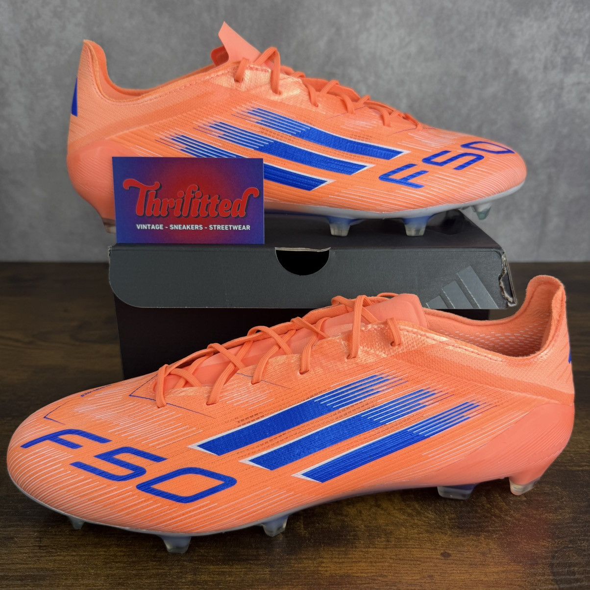 Adidas Adidas F50 Elite FG Beam Orange JH7618 Size 12 Soccer Cleats Size US 12 / EU 45 - 1 Thumbnail