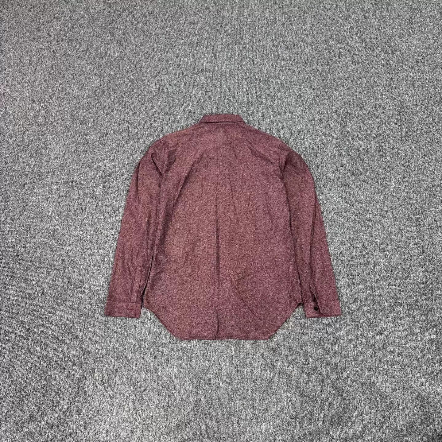 Dior Dior Cotton LS Shirt Dusty Rose w/Silver Thread 39 Size US M / EU 48-50 / 2 - 2 Thumbnail