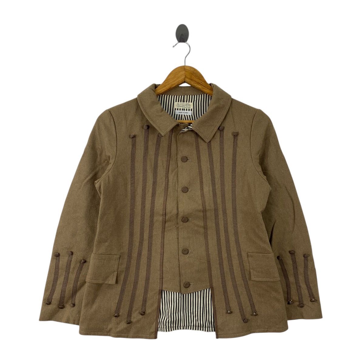 Japanese Brand BEAMS BOY Japanese Brand Made In Japan Wool Coat Jacket Size S / US 4 / IT 40 - 1 Thumbnail