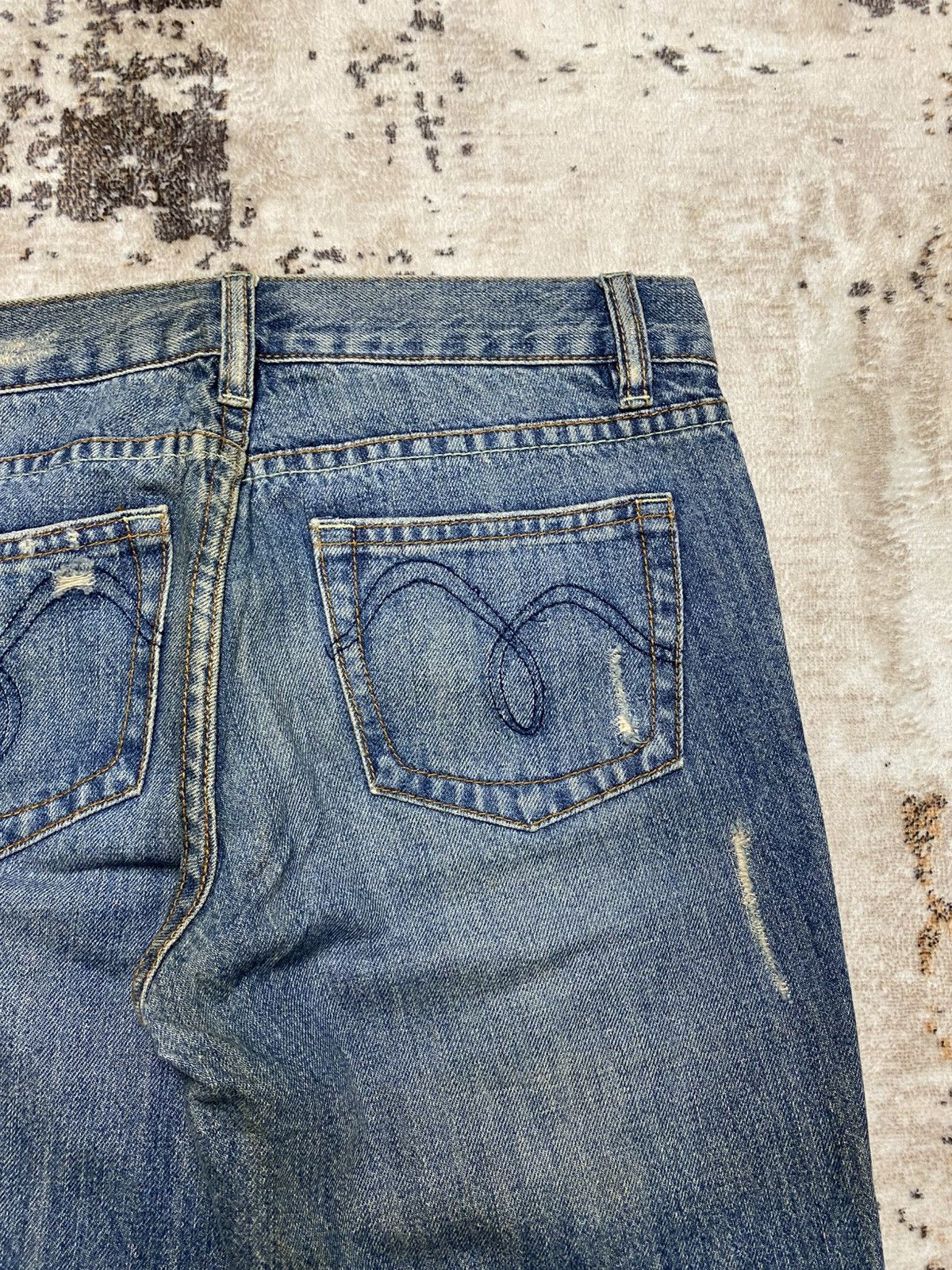 Hysteric Glamour Rusty Bootcut Distress Denim Size US 30 / EU 46 - 12 Thumbnail