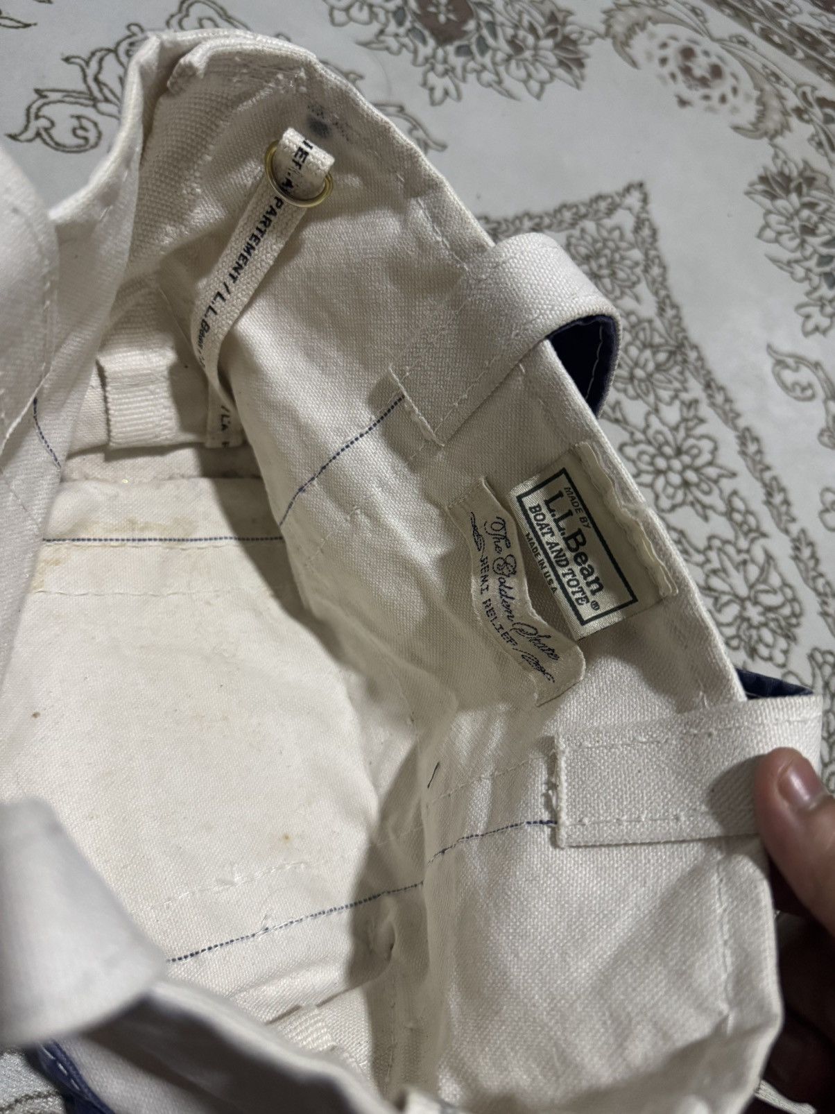 L.L. Bean RARE! L.L. Bean x Remi Relief 🇺🇸 Boat And Tote Small Bag Size ONE SIZE - 4 Thumbnail