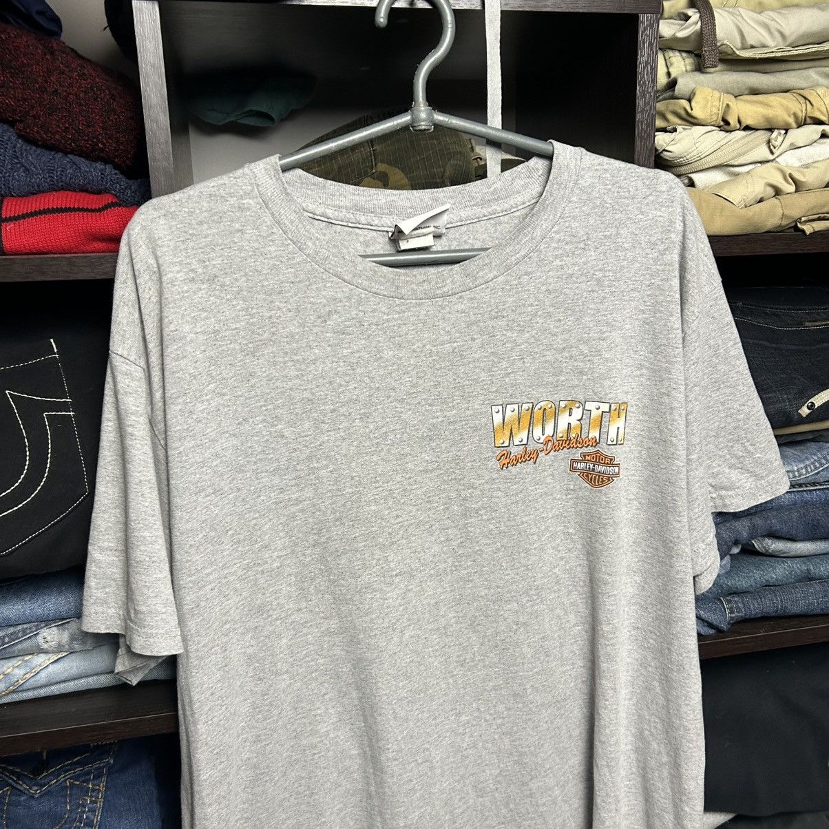 Harley Davidson Vintage Harley Davidson 2013 Made In Usa Graphic logo tee Size US L / EU 52-54 / 3 - 6 Thumbnail