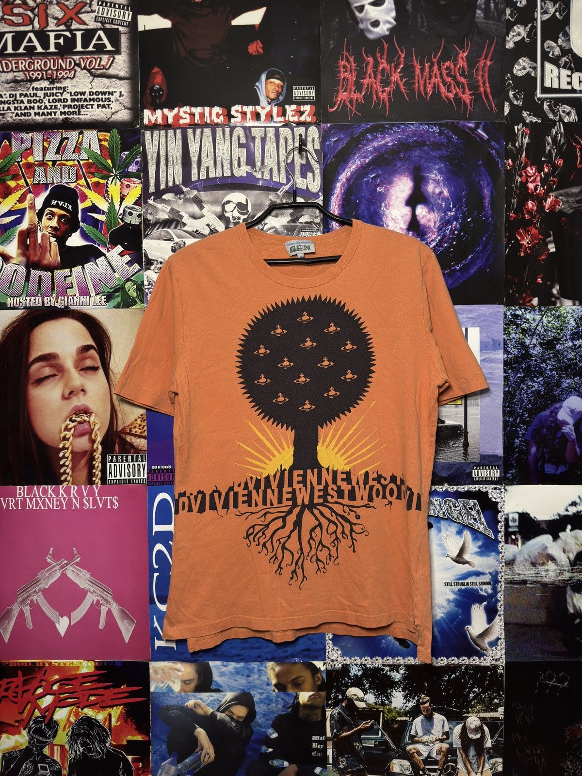 Vivienne Westwood Vivienne Westwood Man Monogram Tree T-Shirt Size US M / EU 48-50 / 2 - 1 Thumbnail