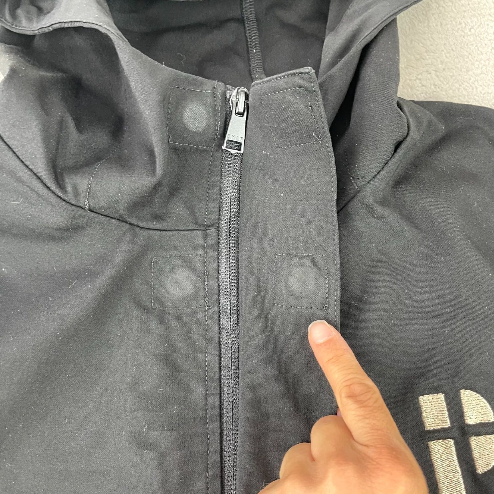 Vintage BYLT Elite+ Full-Zip Hoodie Jacket Men M Black Full Zip Magnetic Closure Windbreaker Jacket Mens Size US M / EU 48-50 / 2 - 4 Thumbnail