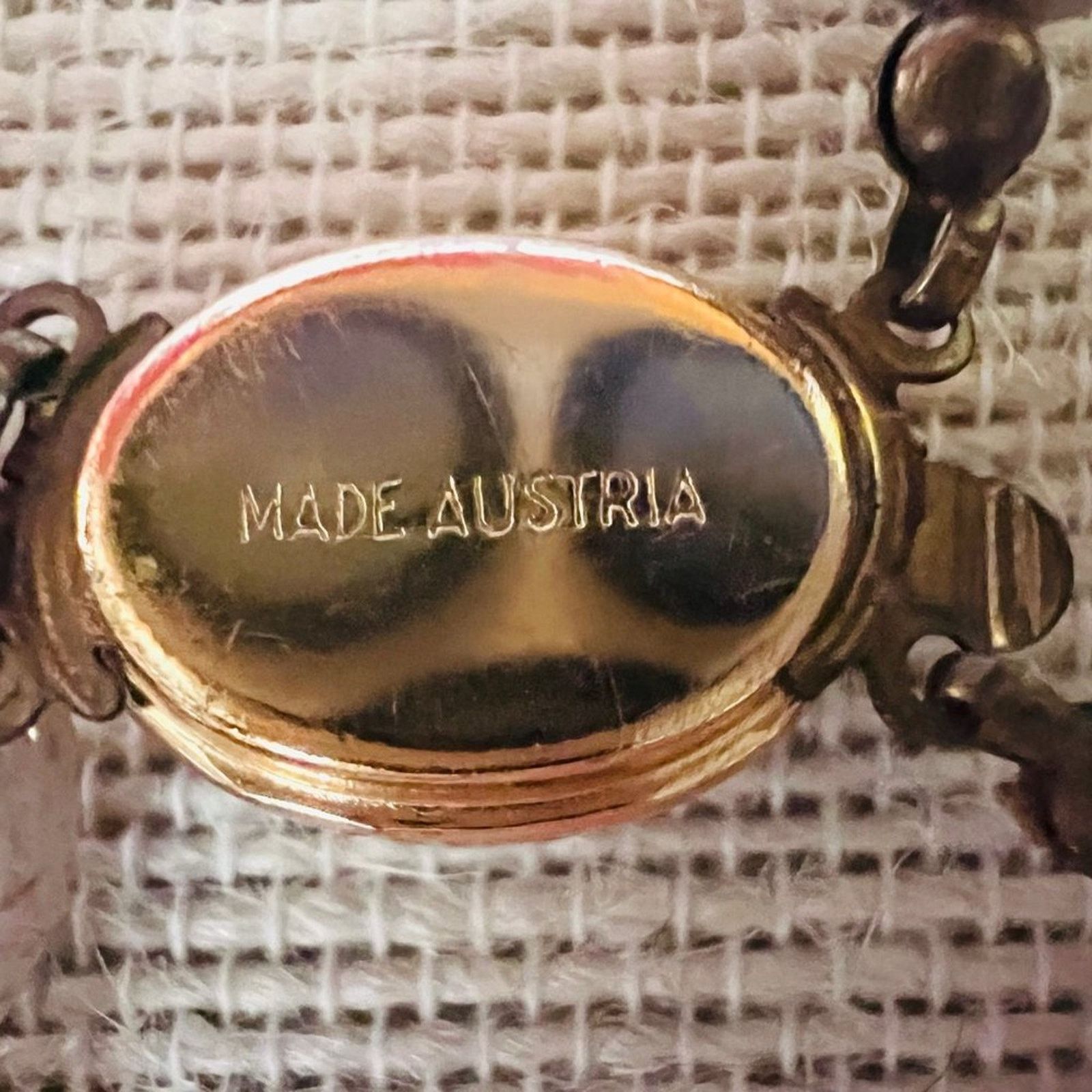 & Other Stories Vintage Signed - Austria Cabochon Stone Bead Necklace Size ONE SIZE - 5 Thumbnail