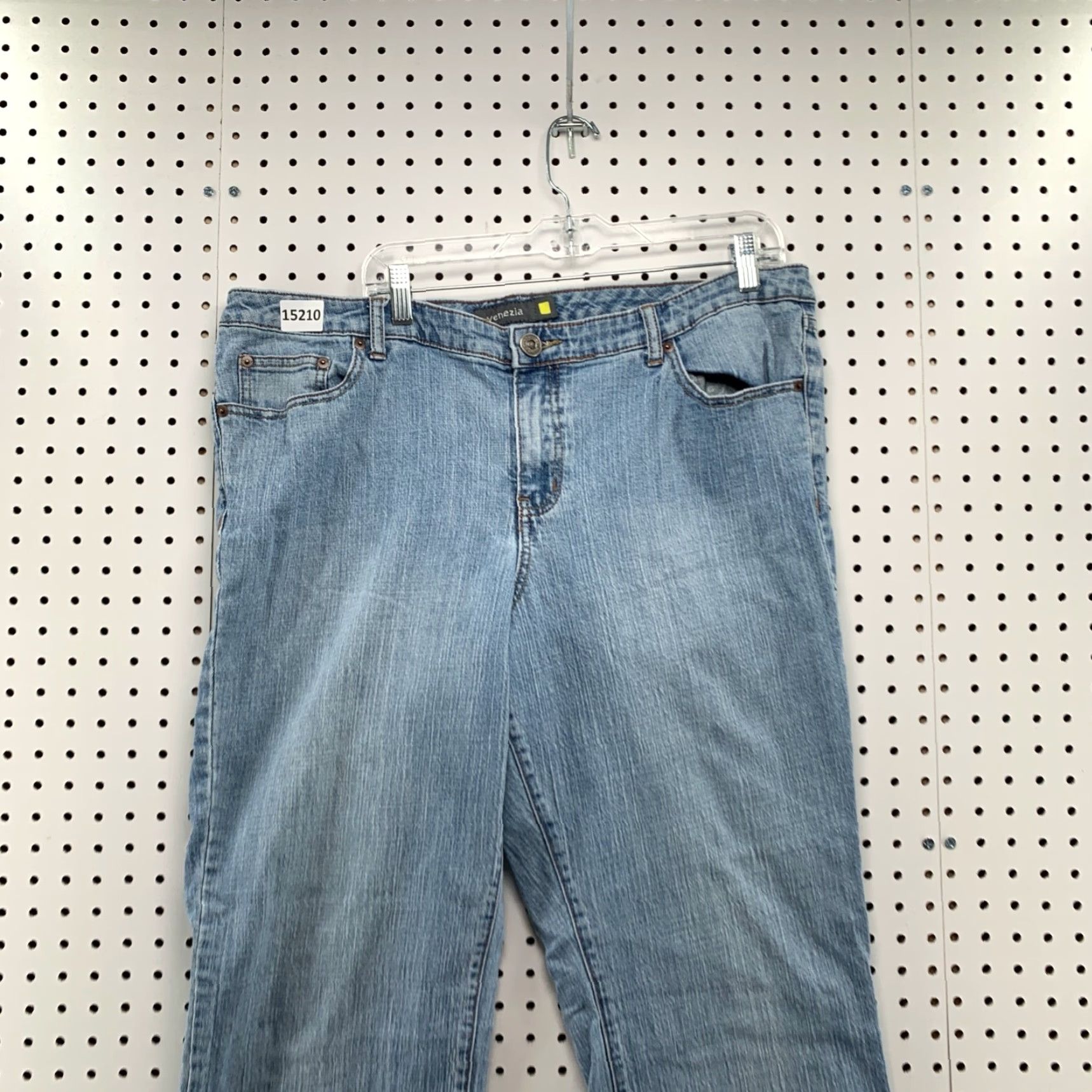 Denime Venezia Women's Plus Size 5 w40 Blue Denim Stretch Bootcut Jeans Shirt? Size 27" / US 4 / IT 40 - 5 Thumbnail