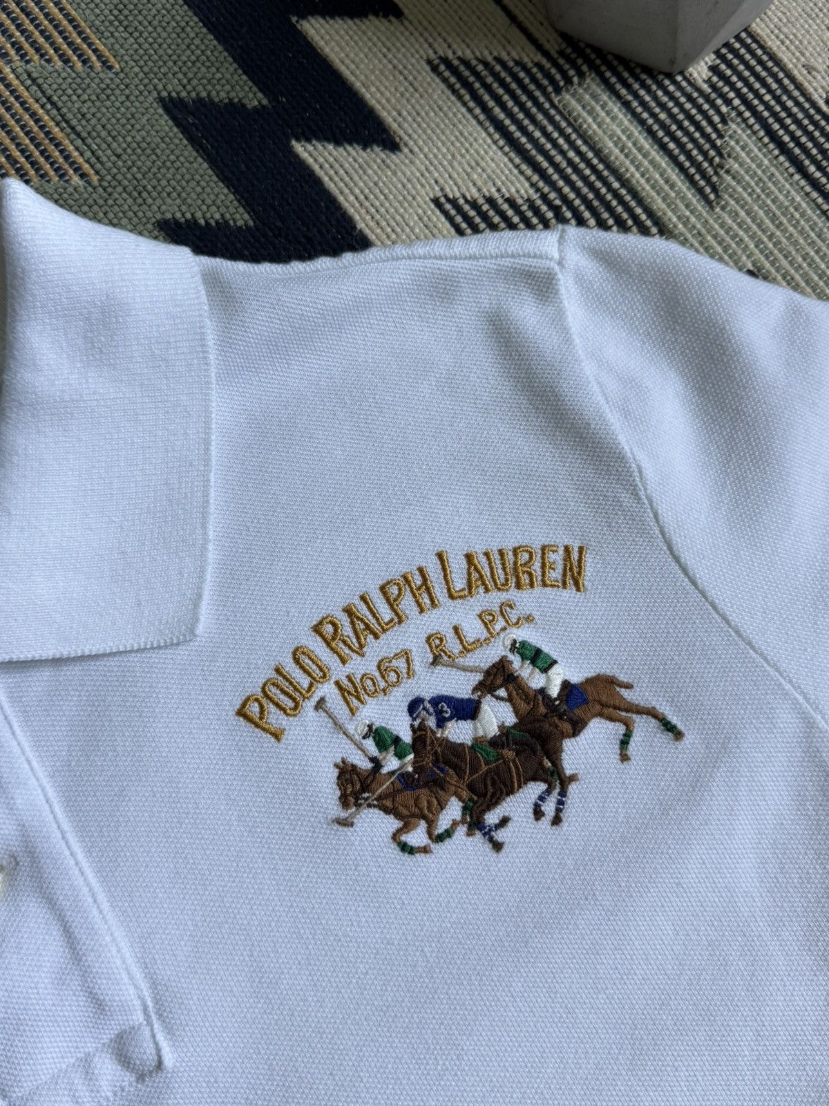 Polo Ralph Lauren Vintage Polo Ralph Lauren #3 Logo Chief Kief T-shirt Size US S / EU 44-46 / 1 - 7 Thumbnail