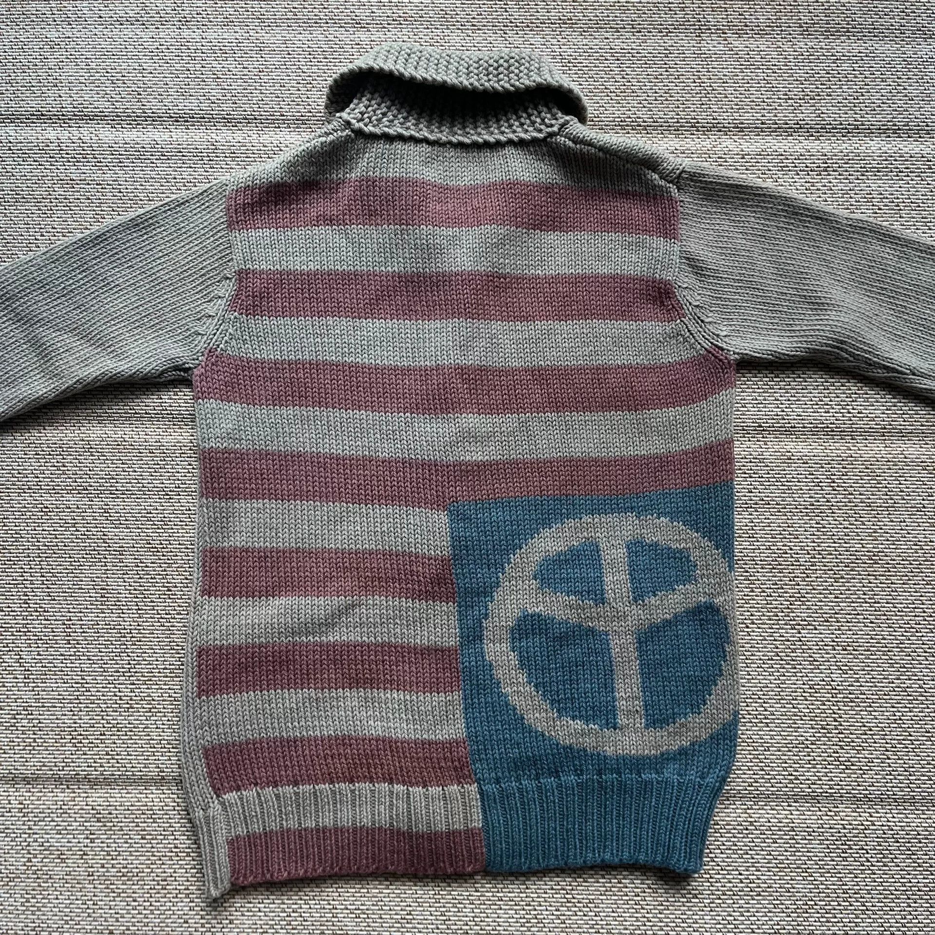 Visvim Visvim Sturgis Striped Knit Cardigan Size US M / EU 48-50 / 2 - 1 Thumbnail