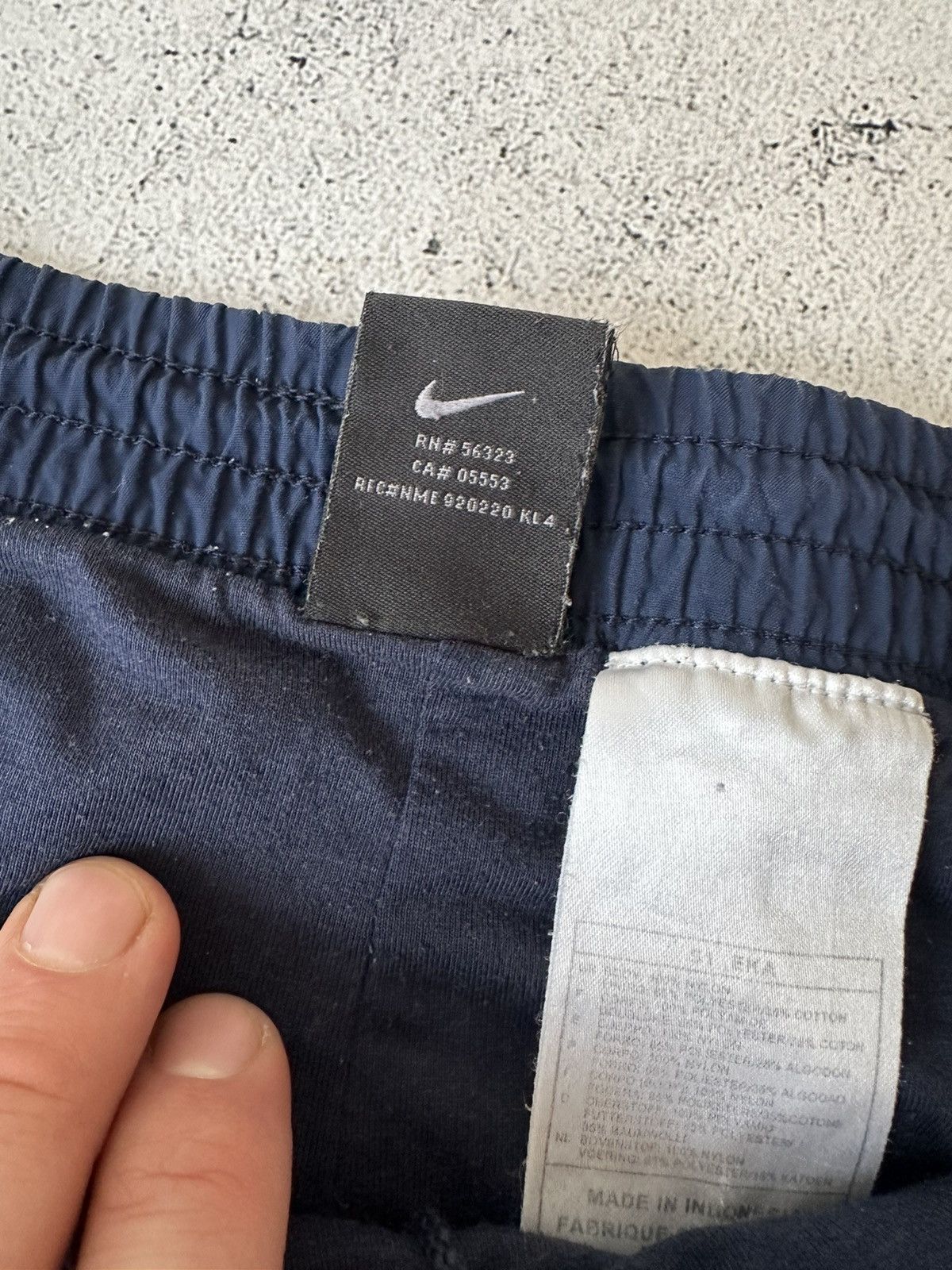 Nike × Vintage Nike Vintage Track Pants Y2K Drill Nylon Size US 30 / EU 46 - 10 Thumbnail