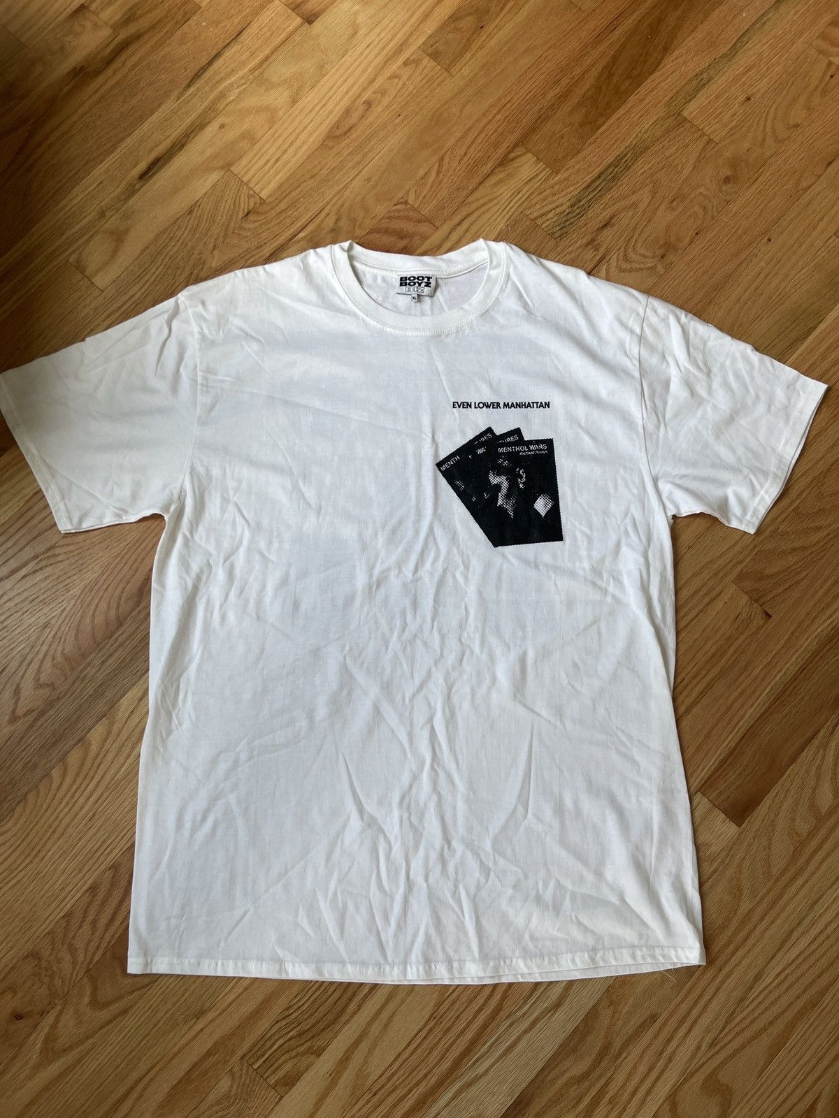Boot Boyz Boiz OG Menthol Wars Tee XL Even Lower Manhattan