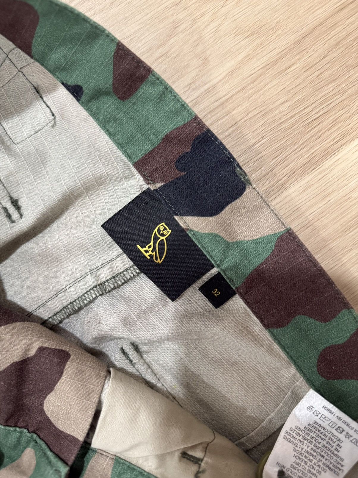 October's Very Own OVO - CAMO CARGO PANTS Size US 32 / EU 48 - 2 Thumbnail