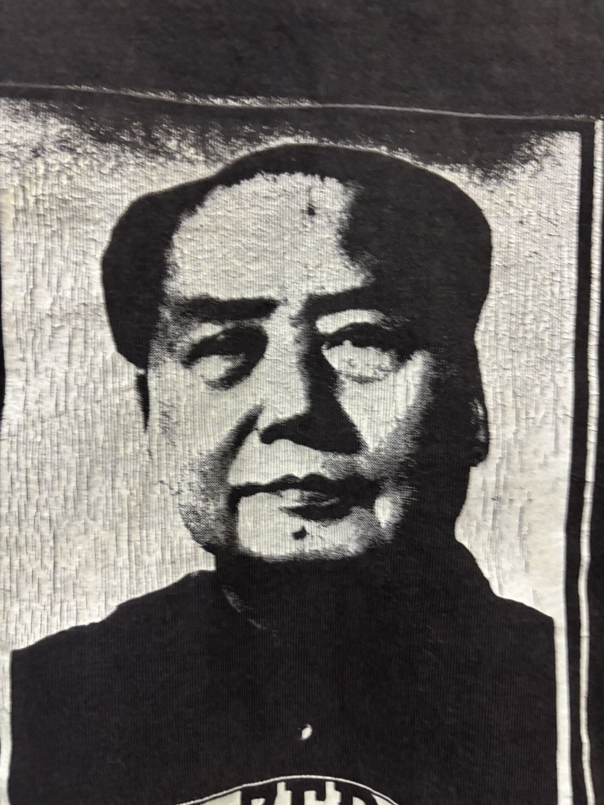 Vintage VINTAGE 90s MAO ZEDONG SUNFADED THRASHED BOXY ERD STYE Size US S / EU 44-46 / 1 - 10 Thumbnail