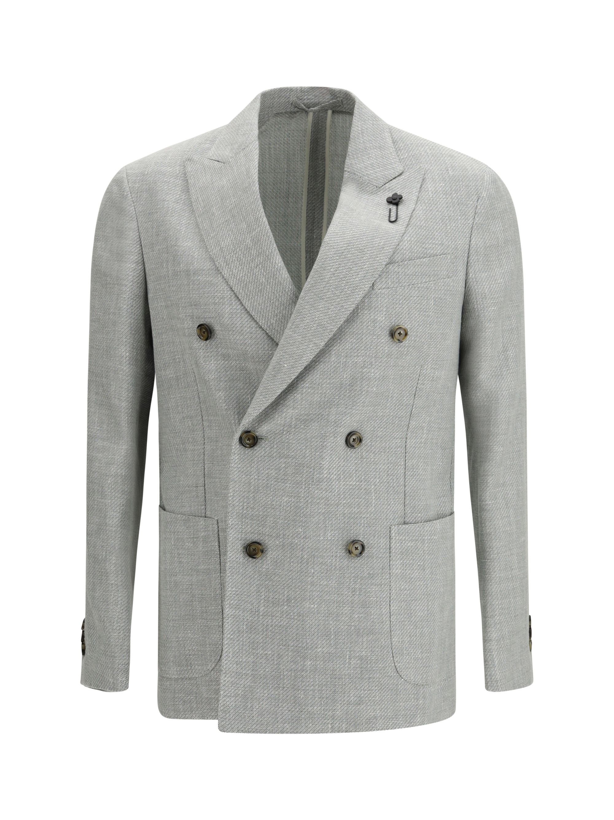 Lardini Roma Blazer Size US L / EU 52-54 / 3 - 1 Thumbnail