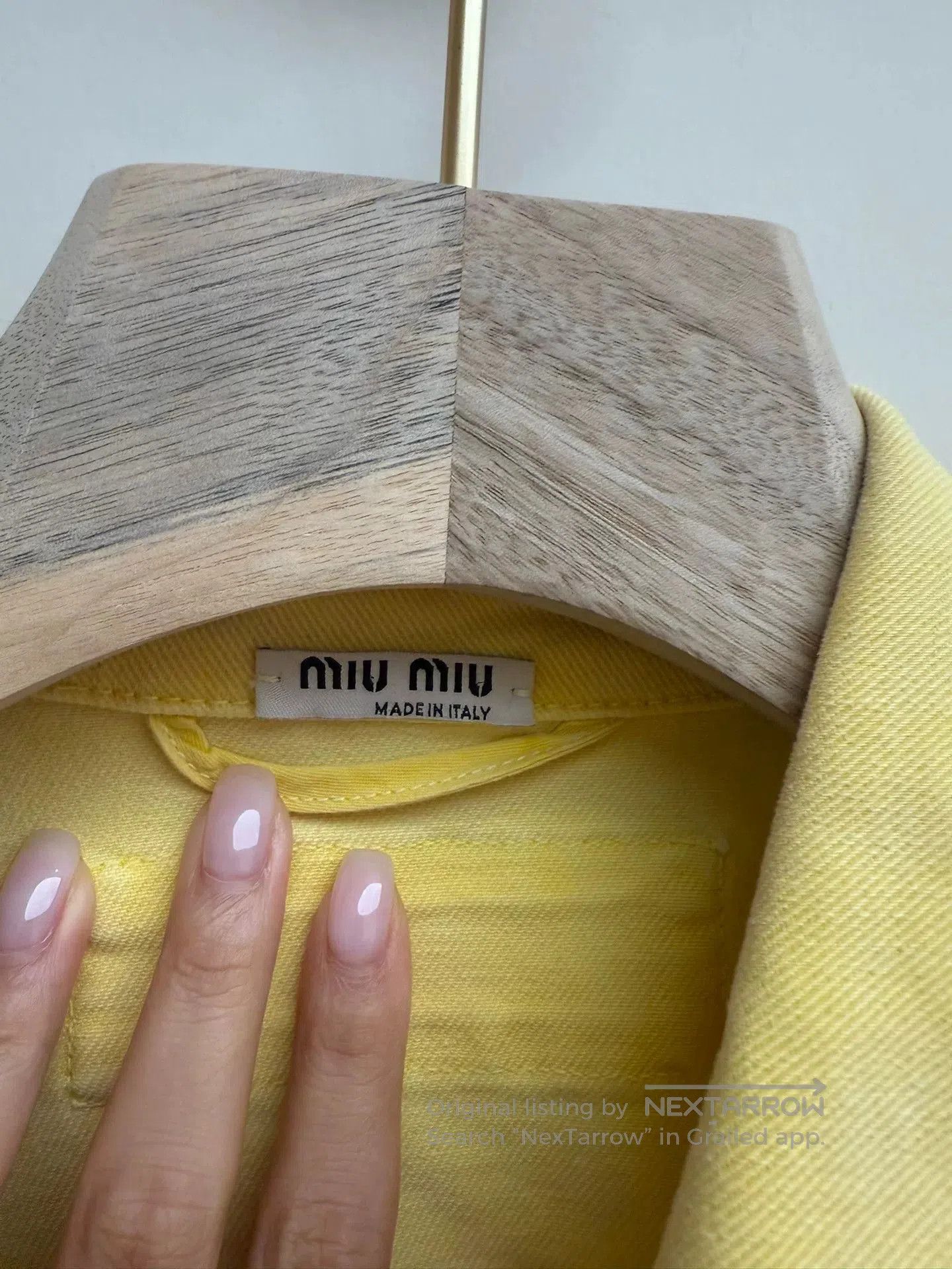 Miu Miu miumiu yellow pocket shirt size 36. Size US S / EU 44-46 / 1 - 3 Thumbnail