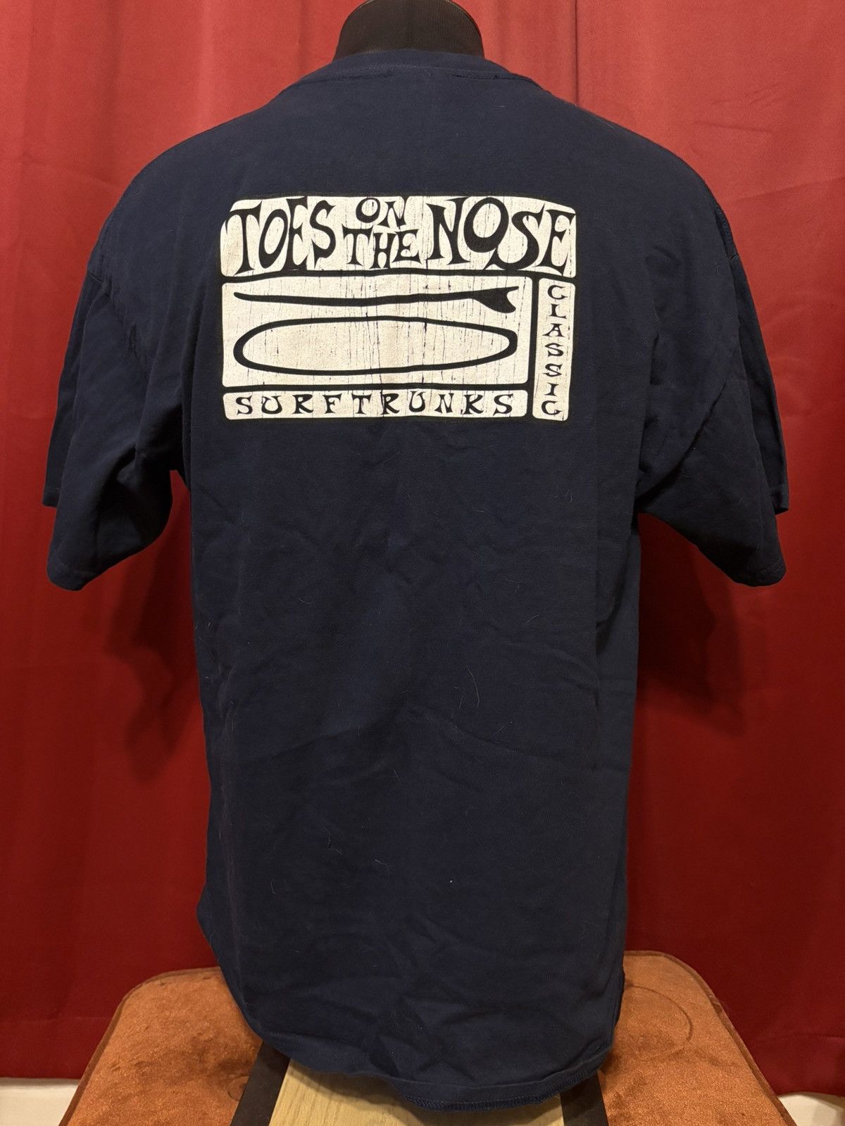 Vintage Vintage Toes On The Nose Tshirt 90s Surf Tee Beachwear Grail Size US XL / EU 56 / 4 - 1 Thumbnail
