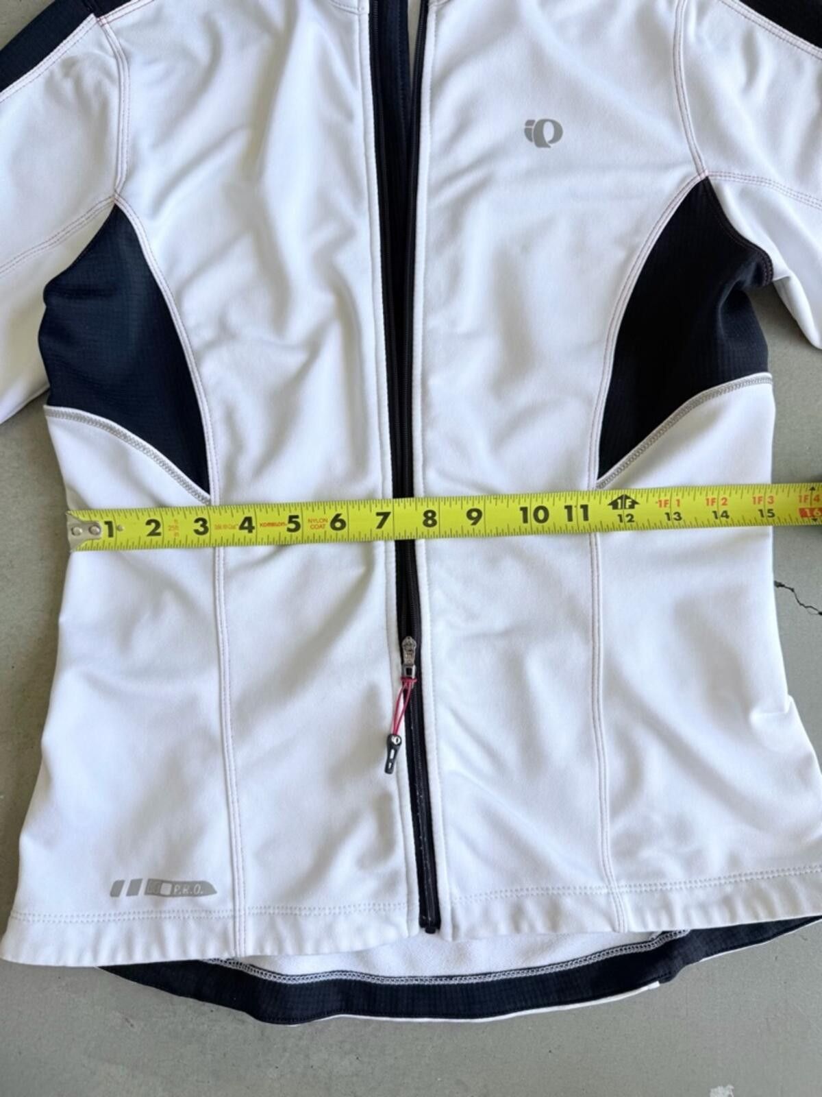 PEARL iZUMi Pearl Izumi / Thermal Zip Jacket / White Black Cycling Size M / US 6-8 / IT 42-44 - 8 Thumbnail