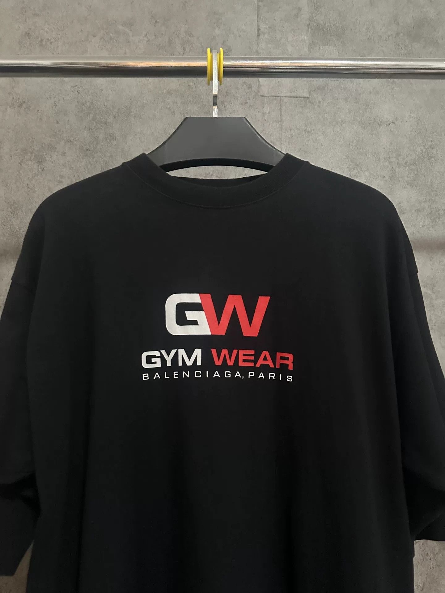 Balenciaga Balenciaga GW GYMWEAR Logo Men's T-Shirt Size US S / EU 44-46 / 1 - 2 Thumbnail