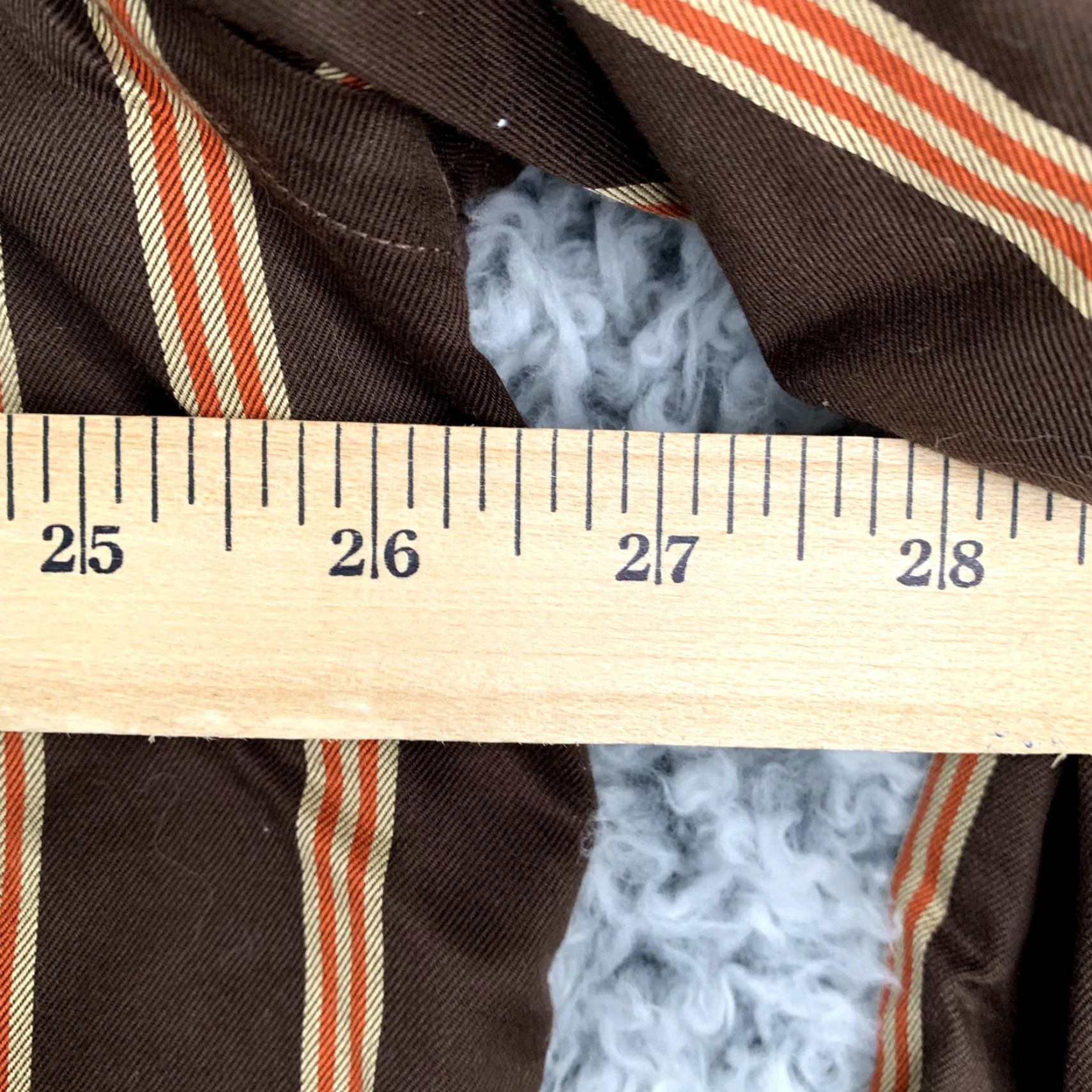 Jos. A. Bank Jos A Bank Shirt Mens XL Dark Brown Orange Stripe Travelers Twill Retro Business Size US XL / EU 56 / 4 - 6 Thumbnail