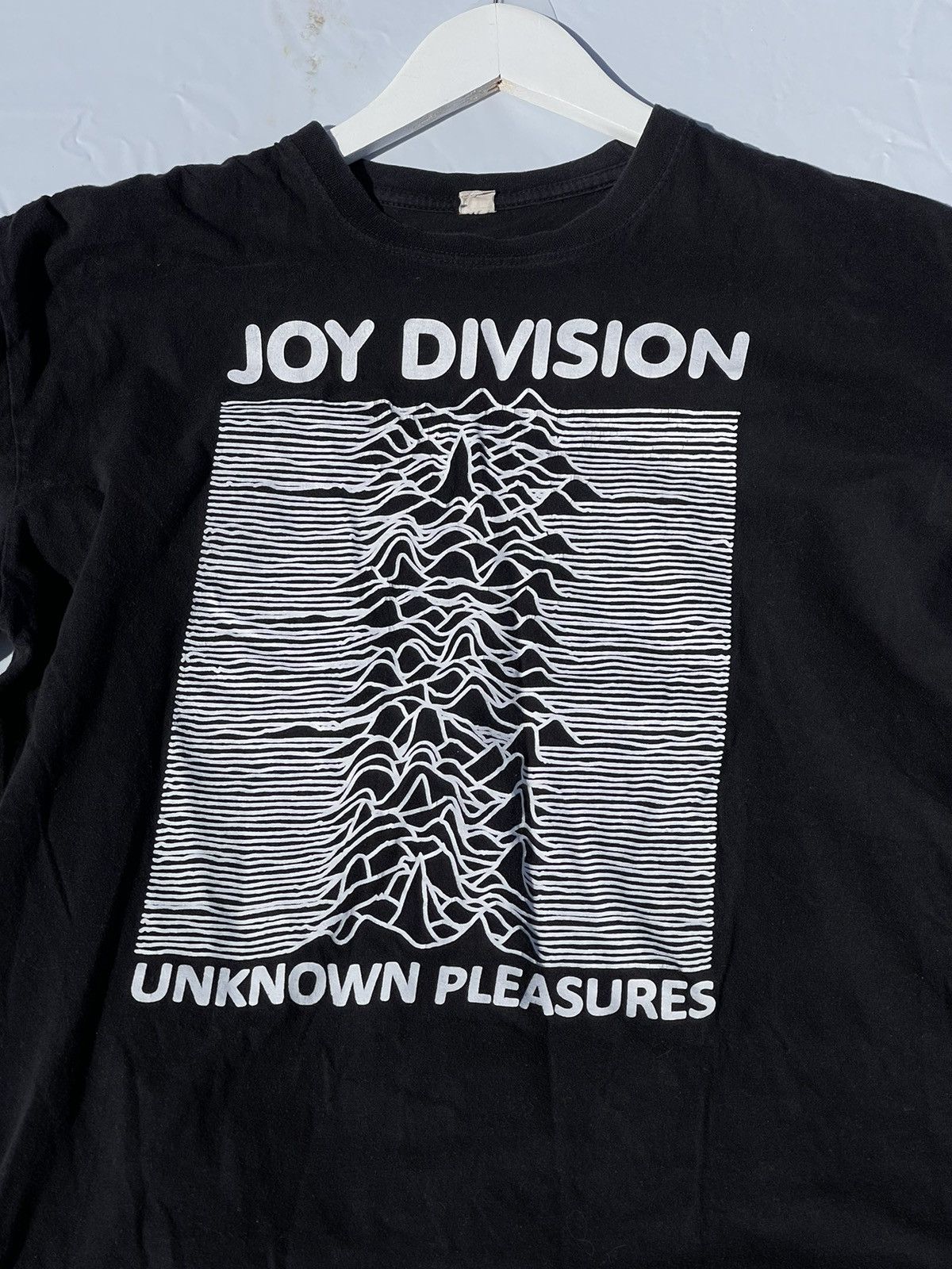 Band Tees × Vintage Y2K Joy Division unknown pleasures black tee logo vintage Size US XL / EU 56 / 4 - 3 Thumbnail
