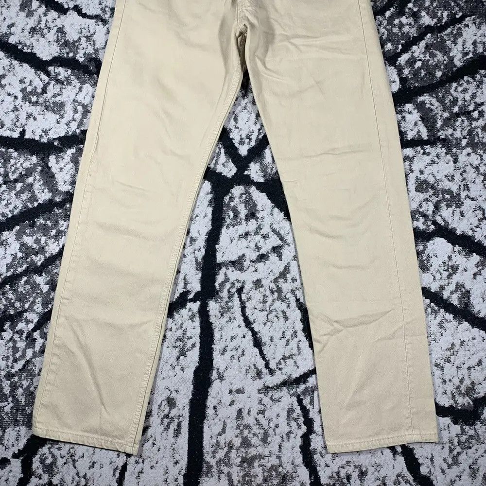 Levi's × Vintage Vintage Levis 507 02 W32 L34 Beige Pants Jeans Straight Size US 32 / EU 48 - 5 Thumbnail
